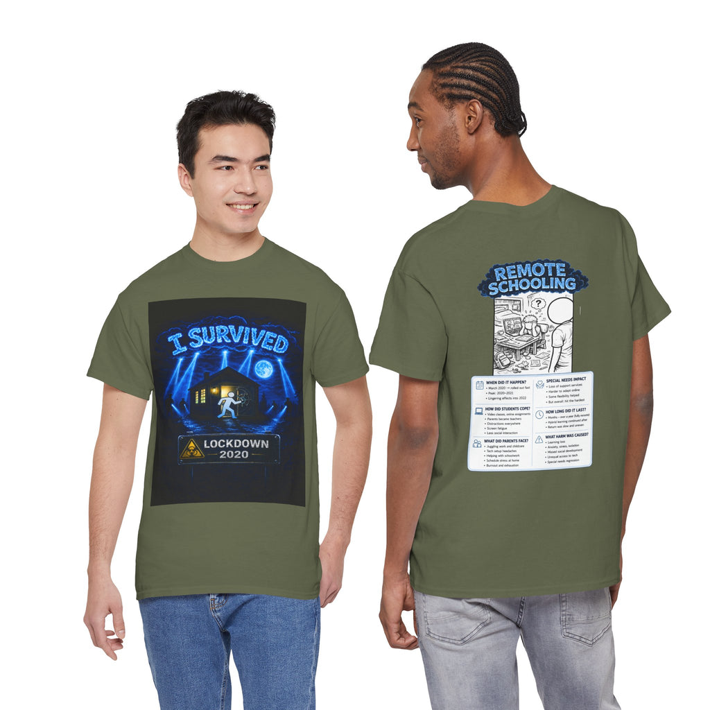 I Survived 2020 — LOCKDOWN S3:E3: "Remote Schooling" Documentary Tee
