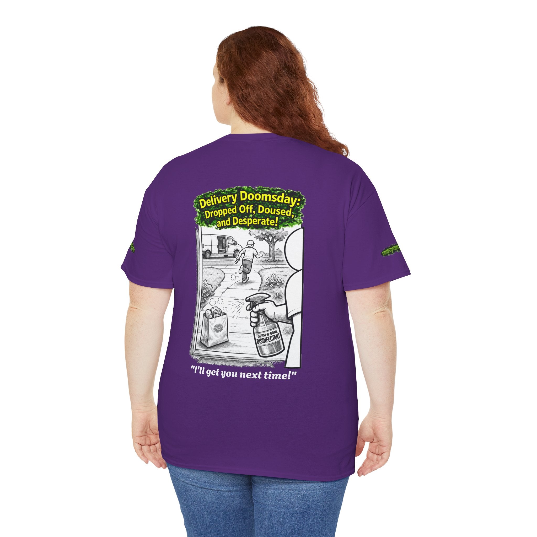 I Survived 2020 — PANDEMIC S1:E5: Director's Cut Special Edition "Delivery Doomsday" Unisex Heavy Cotton Tee