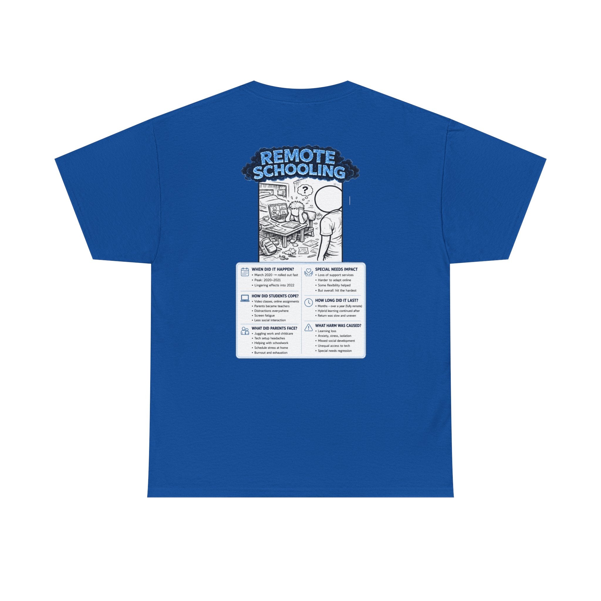 I Survived 2020 — LOCKDOWN S3:E3: "Remote Schooling" Documentary Tee