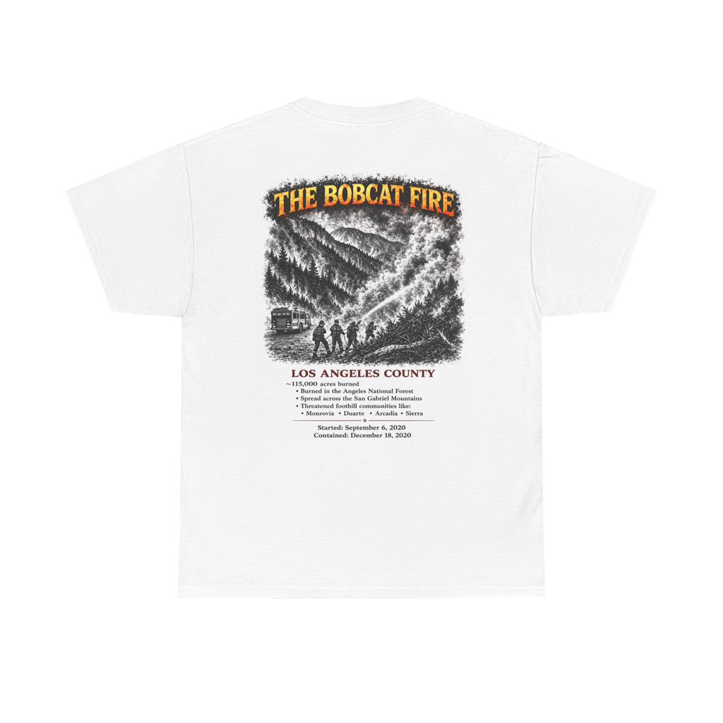 I Survived 2020 — S2:E2 "The Bobcat Fire" | Wildfire Edition Memorial Unisex Heavy Cotton Tee
