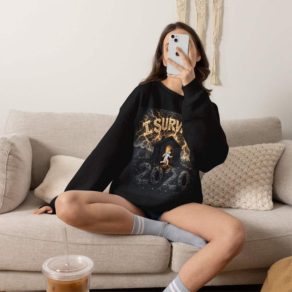 I Survived 2020 — Original PILOT Design Unisex Heavy Blend™ Crewneck Sweatshirt