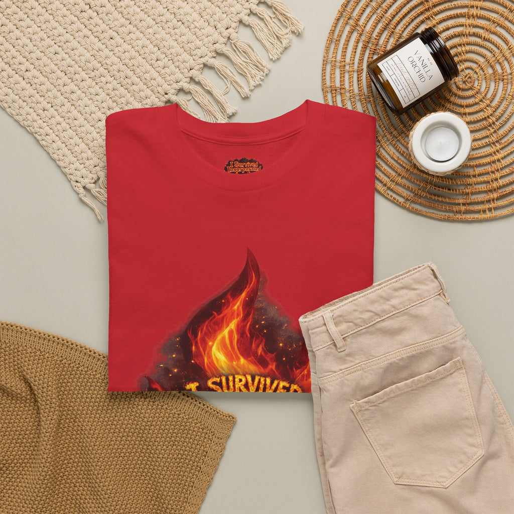 I Survived 2020 — Director's Cut S2:E1 "Berry Creek" | Wildfire Edition Memorial Unisex Heavy Cotton Tee