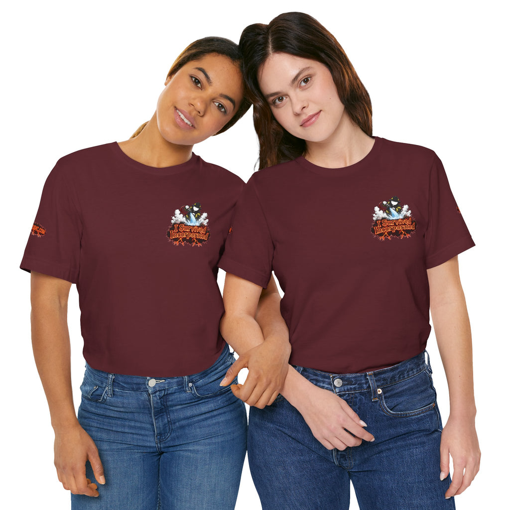 I Survived 2020 — "Please Stand By" Test Pattern Tee Wildfire Signal Special Edition Summer Premiere Unisex Jersey Short Sleeve Tee