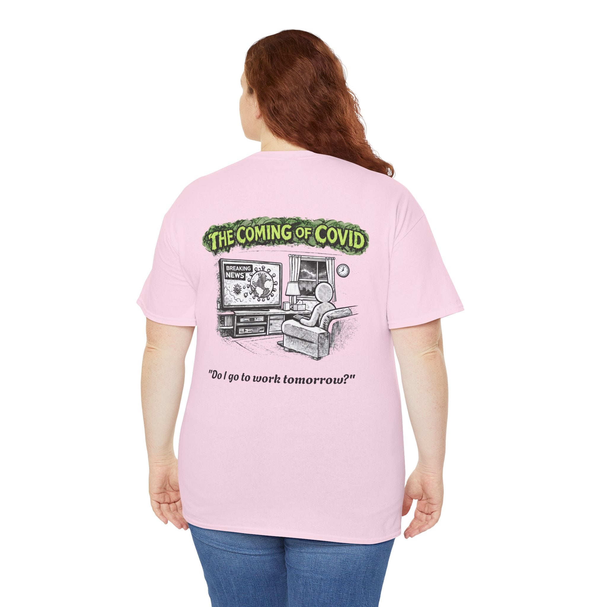 I Survived 2020 — Director's Cut S1:E2 "The Coming of COVID" | Pandemic Edition Unisex Heavy Cotton Tee