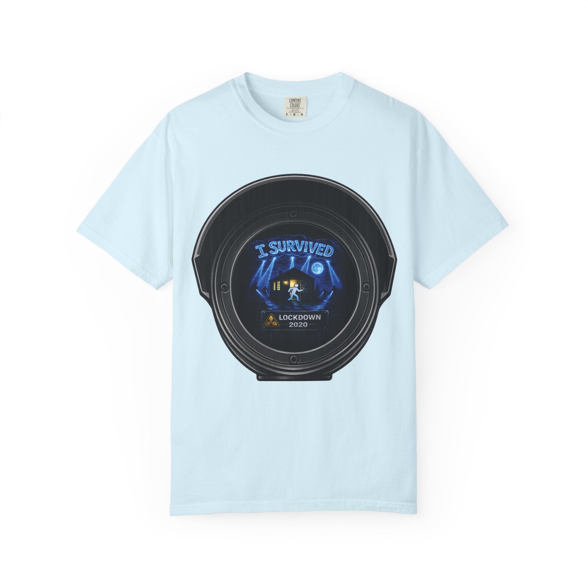 I Survived 2020 — Director's Cut S3:E1 "Quarantine" | Lockdown Edition Documentary Unisex Garment-Dyed T-shirt