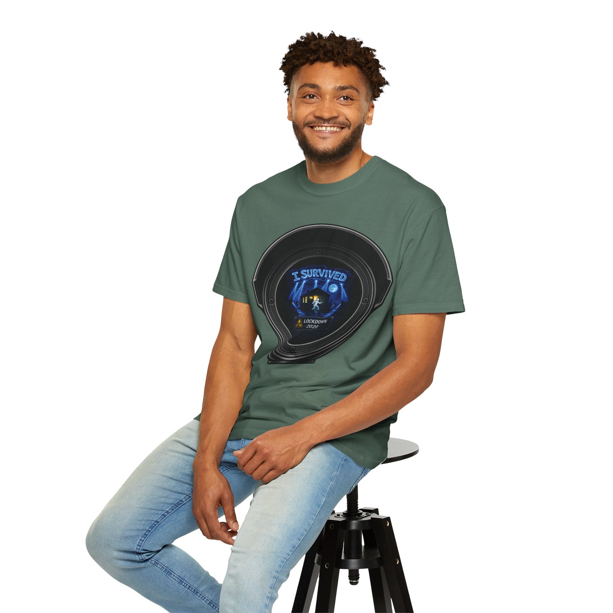 I Survived 2020 — Director's Cut S3:E3 "Remote Schooling" | Lockdown Edition Documentary Unisex Garment-Dyed T-shirt