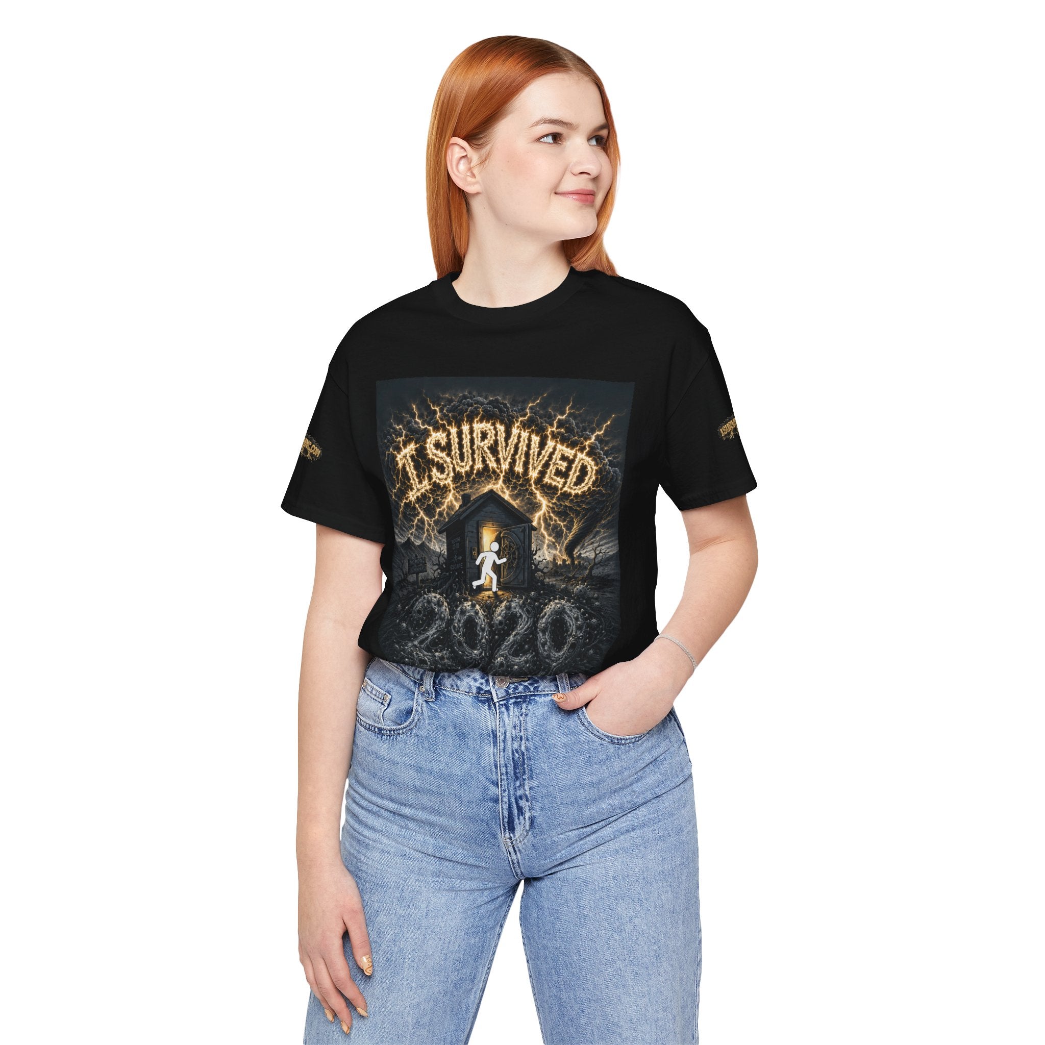 I Survived 2020 — Original PILOT Design: Special Edition Unisex Jersey Short Sleeve Tee