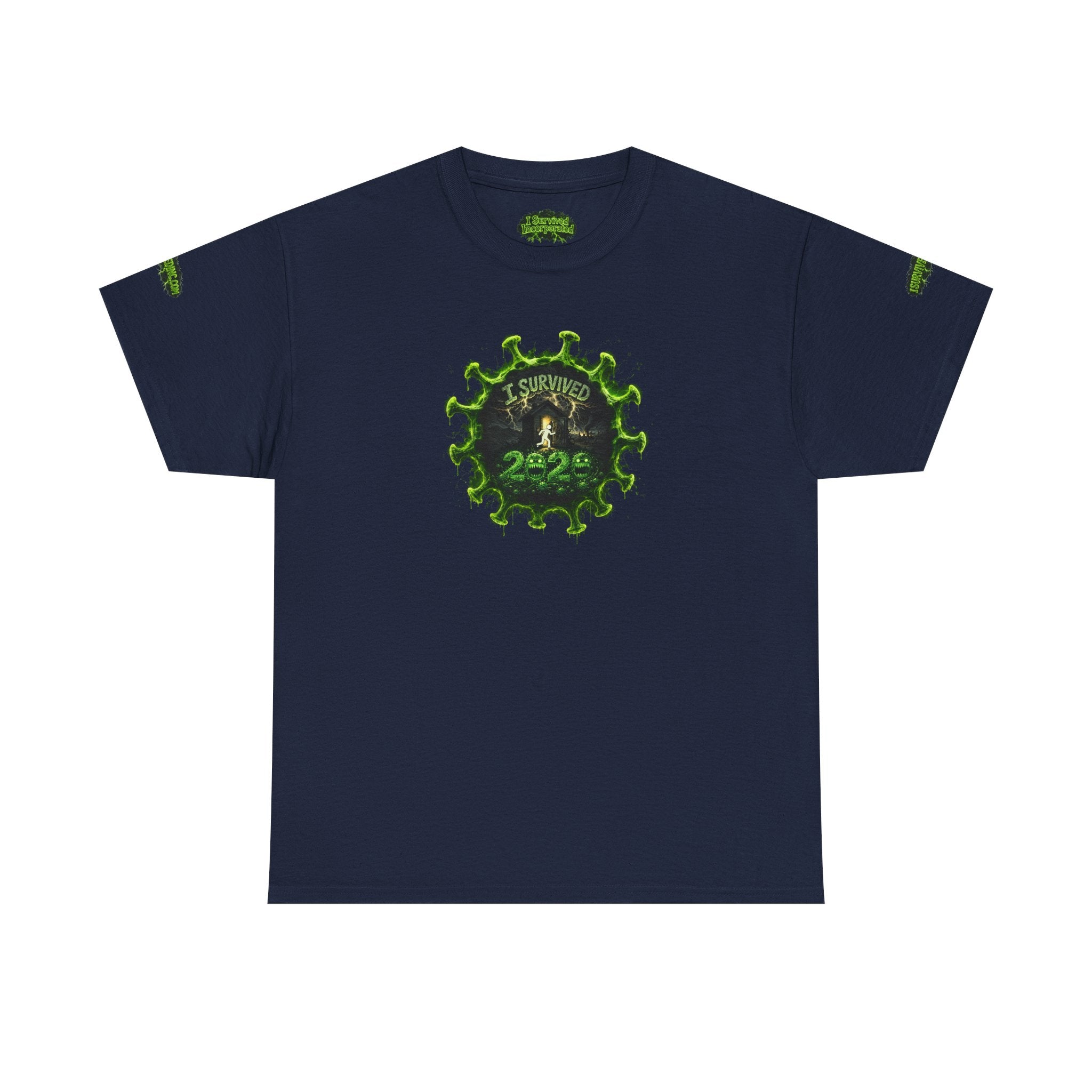 I Survived 2020 — PANDEMIC S1:E1: Director's Cut Special Edition "COVID-19: The Coronavirus" Unisex Heavy Cotton Tee