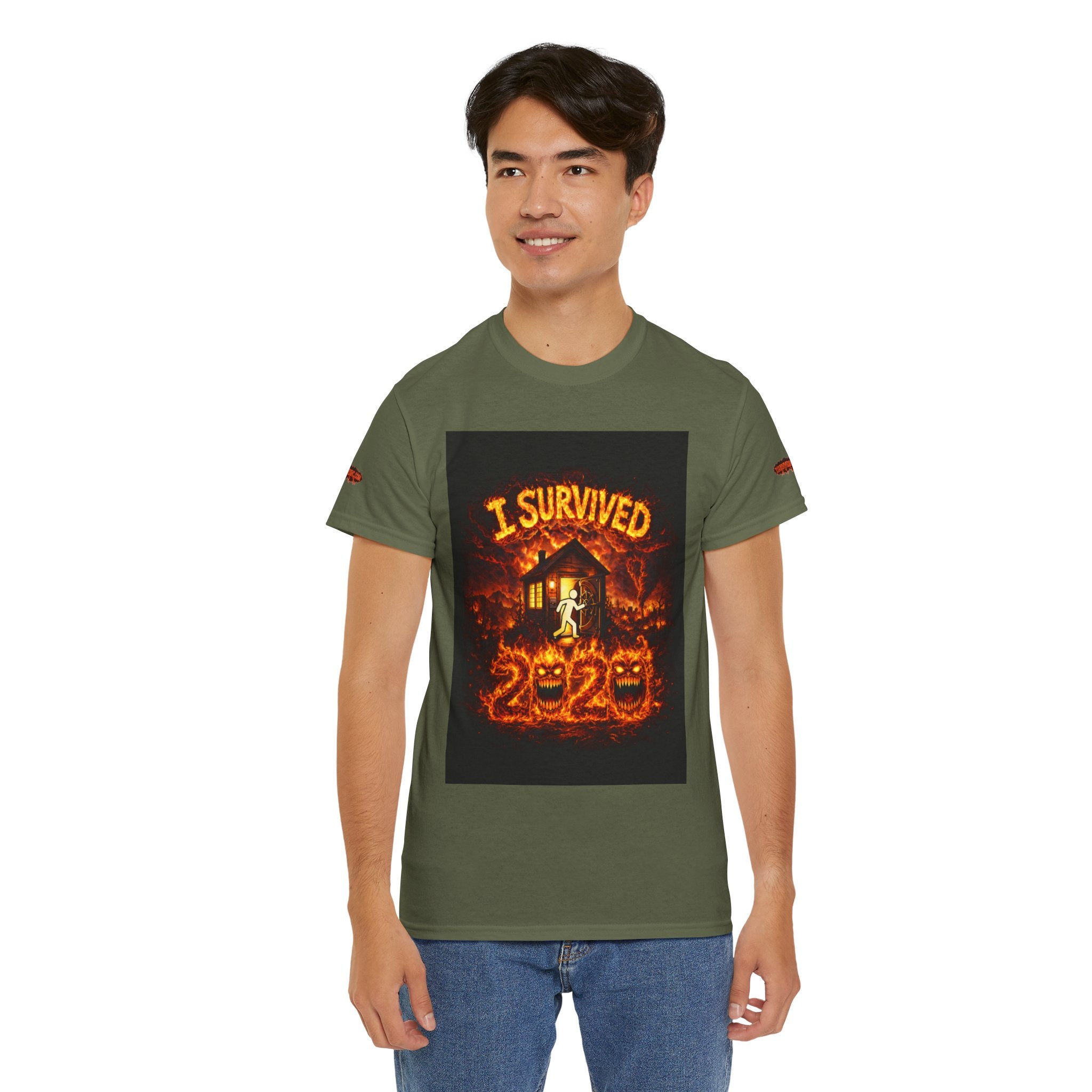 I Survived 2020 — S2:E4 "Western U.S. Wildfire Season" | Mid-Season Finale Pt. 1 | Wildfire Edition Memorial Unisex Heavy Cotton Tee (SPECIAL EDITION)