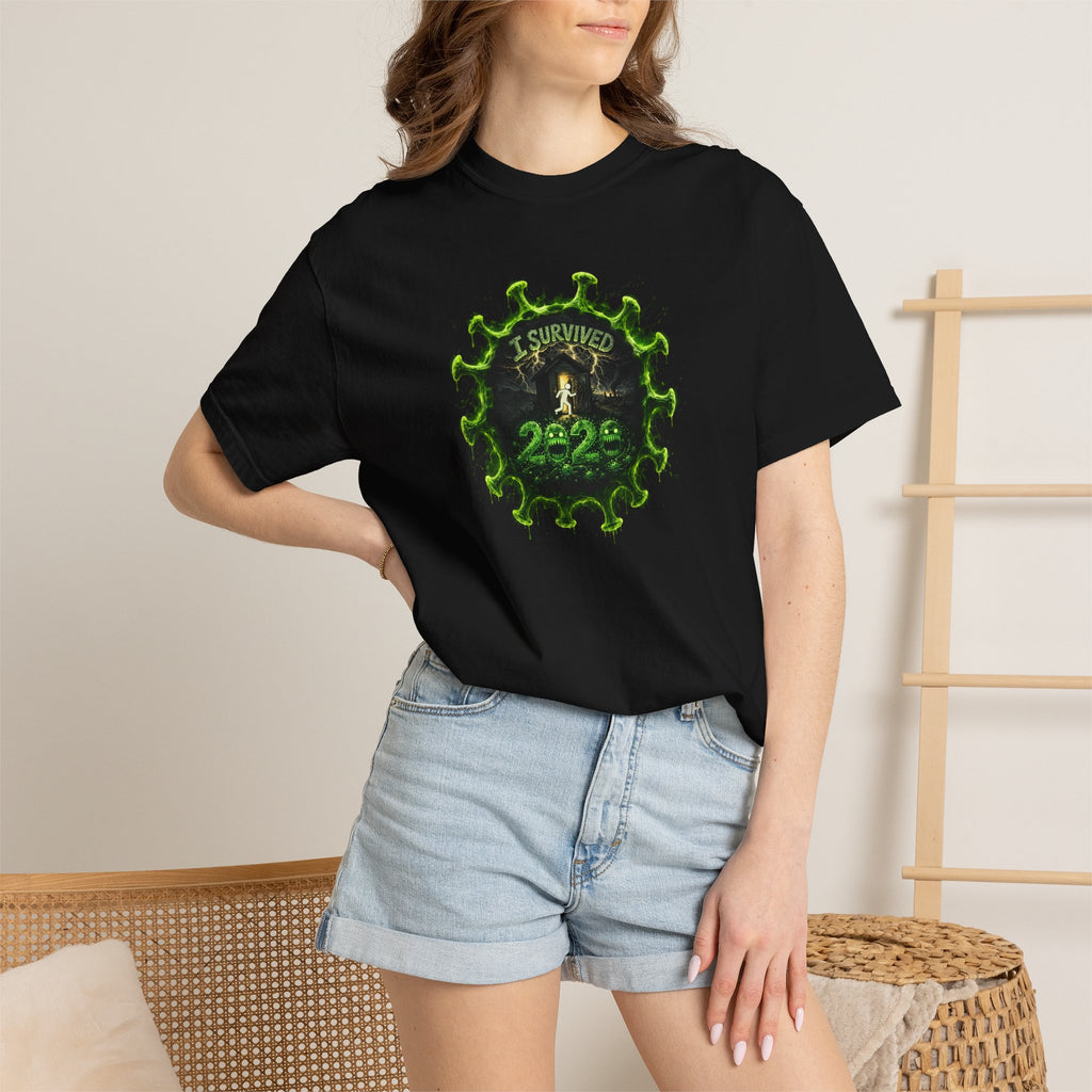 I Survived 2020 — PANDEMIC S1:E5: Director's Cut "Delivery Doomsday" Unisex Garment-Dyed T-shirt