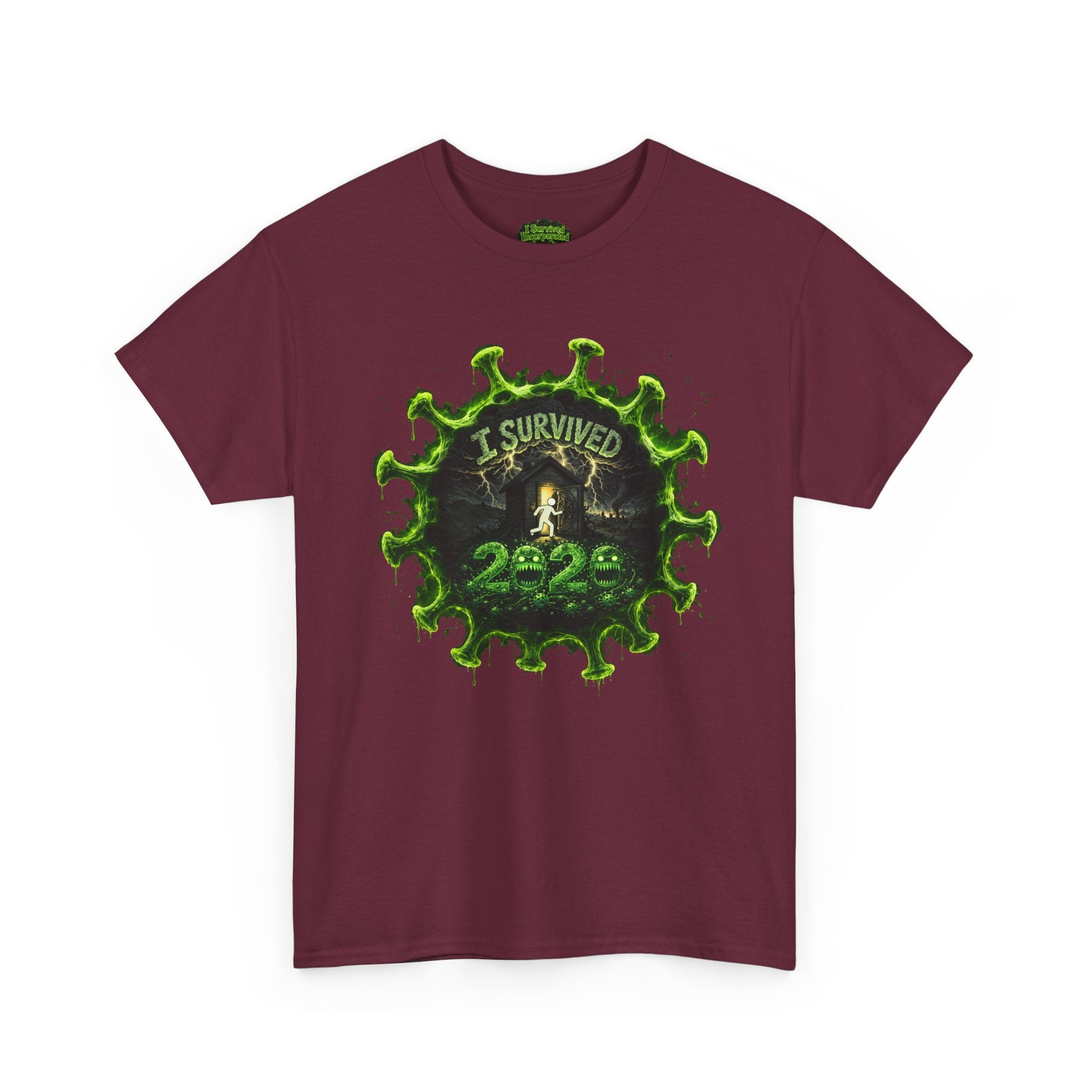 I Survived 2020 — Director's Cut S1:E4 "Mask Madness Mayhem Moment" | Pandemic Edition Unisex Heavy Cotton Tee