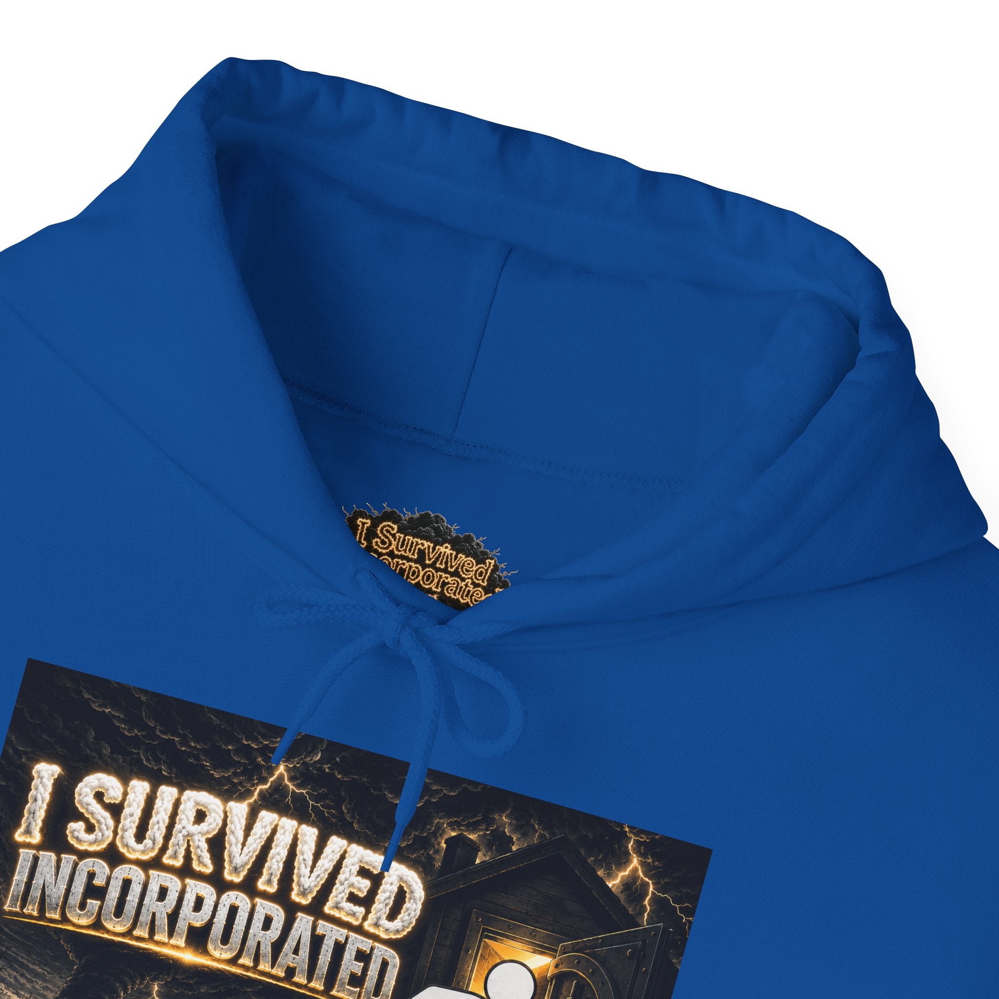 I Survived Incorporated Hoodie Sweatshirt – Original Design Teaser