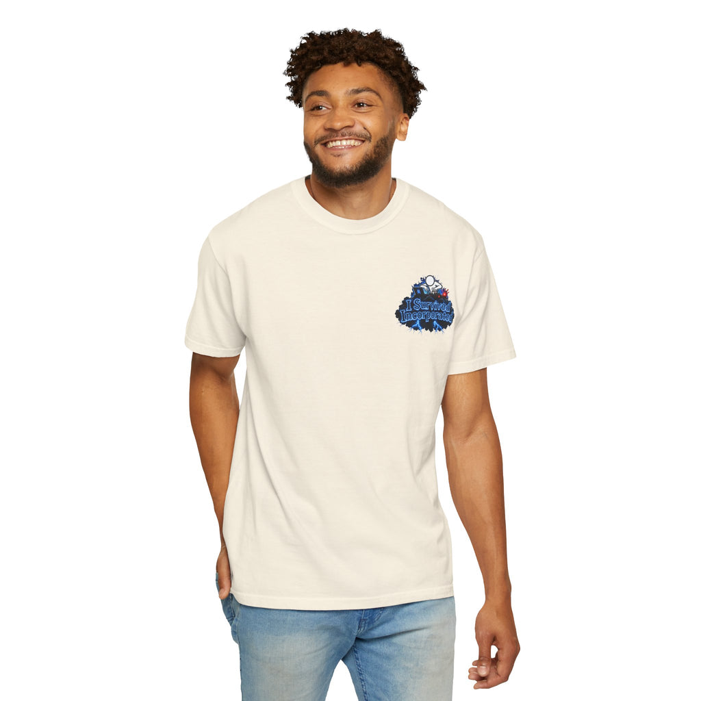 I Survived 2020 — "Please Stand By" Test Pattern Tee Lockdown Special Edition Summer Exclusive Unisex Garment-Dyed T-shirt
