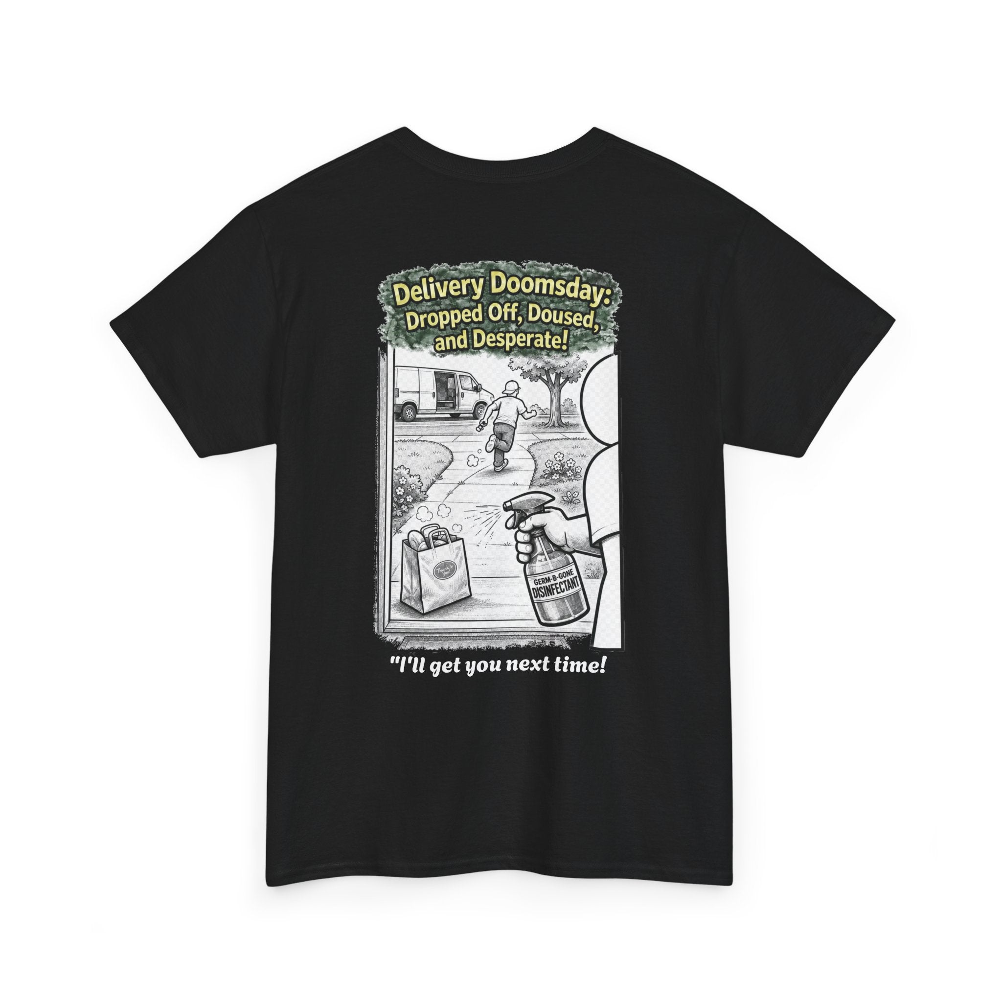 I Survived 2020 — Director's Cut S1:E5 "Delivery Doomsday" | Pandemic Edition Unisex Heavy Cotton Tee