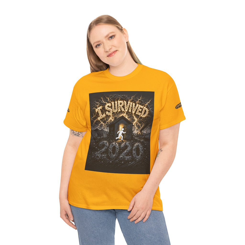 I Survived 2020 — Original PILOT Design: Special Edition Unisex Heavy Cotton Tee
