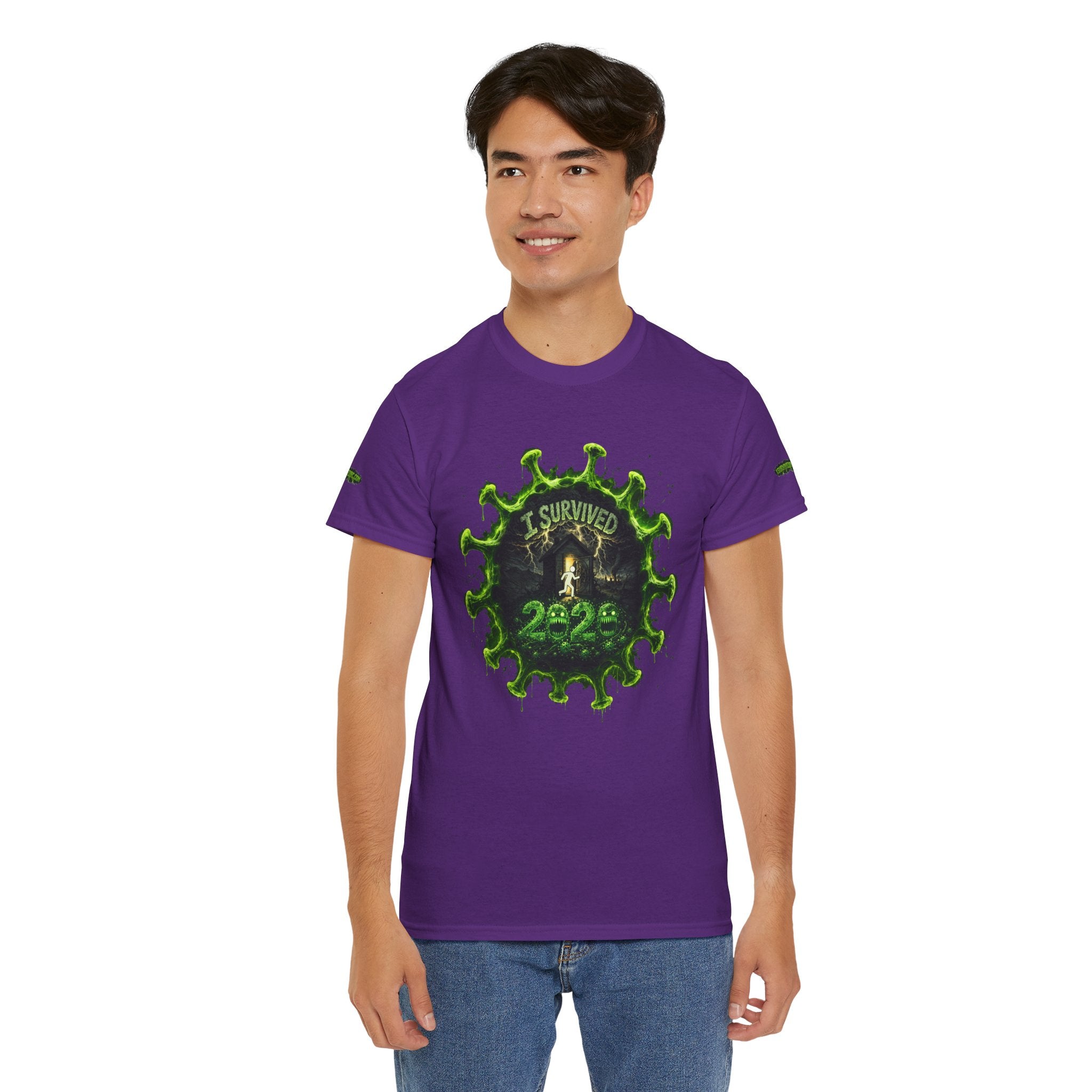 I Survived 2020 — Director's Cut S1:E1 "COVID-19: The Coronavirus" | Pandemic Edition Unisex Heavy Cotton Tee (SPECIAL EDITION)