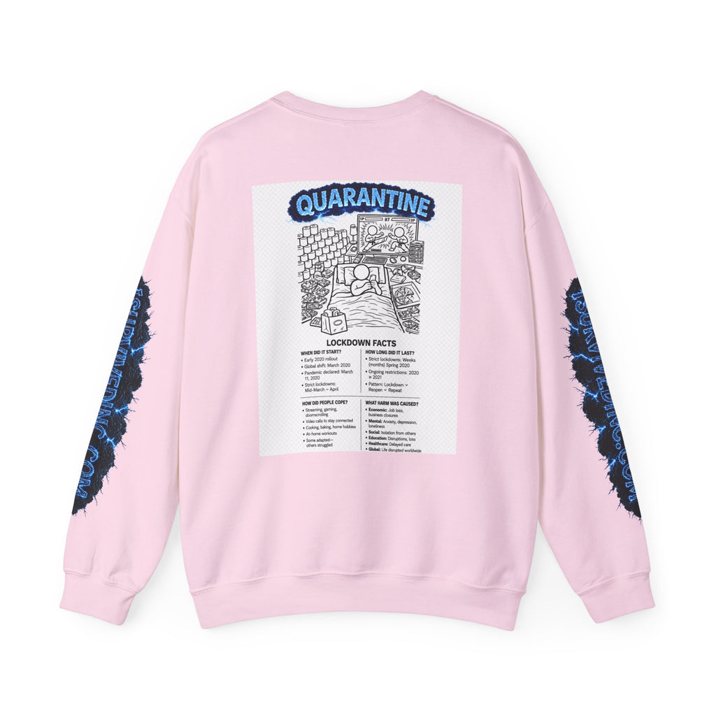 I Survived 2020 — S3:E1 "Quarantine" | Lockdown Edition Documentary Unisex Heavy Blend™ Crewneck Sweatshirt