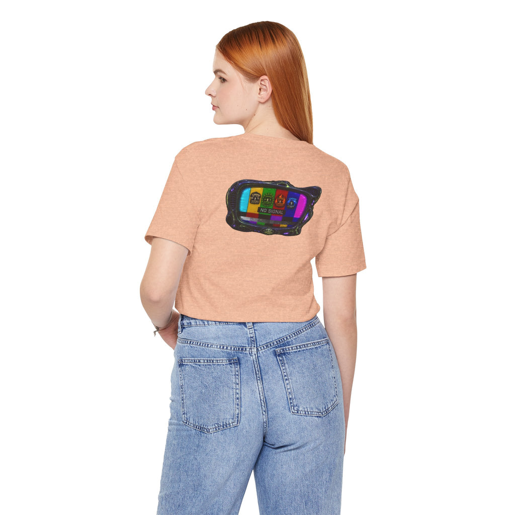 I Survived 2020 — "No Signal" Test Pattern Tee Alien Broadcast Finale Summer Premiere Unisex Jersey Short Sleeve Tee