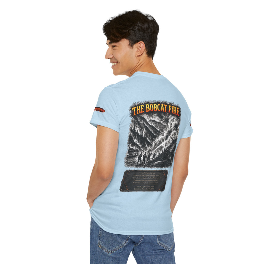 I Survived 2020 — Director's Cut S2:E2 "The Bobcat Fire" | Wildfire Edition Memorial Unisex Heavy Cotton Tee (SPECIAL EDITION)