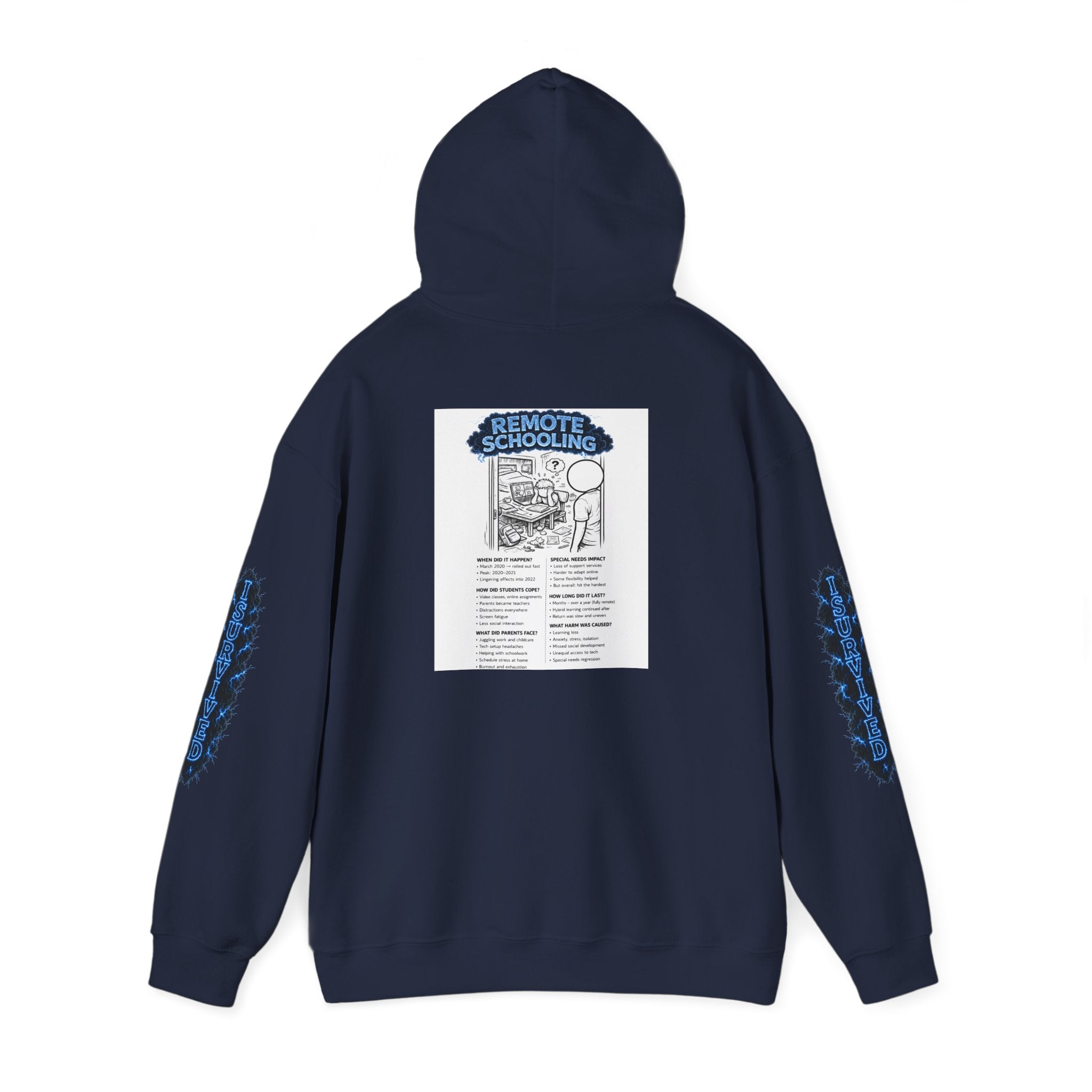 I Survived 2020 — Director's Cut S3:E3 "Remote Schooling" | Lockdown Edition Documentary Hoodie Sweatshirt