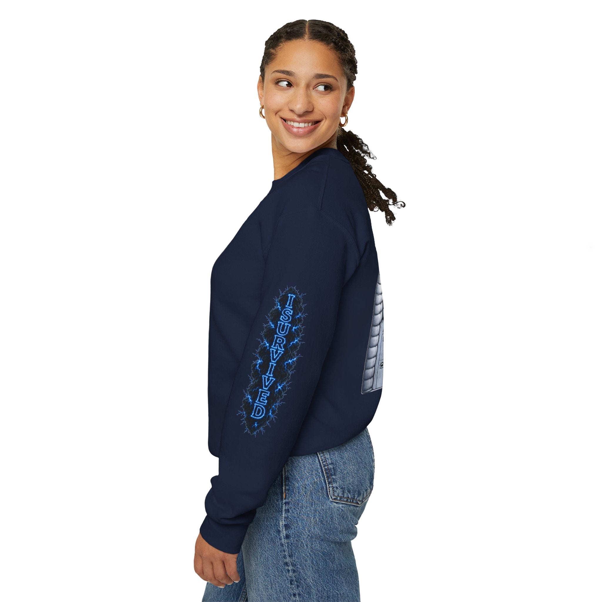 I Survived 2020 —  LOCKDOWN S3:E1: Director's Cut Special Edition "Quarantine" Unisex Heavy Blend™ Crewneck Sweatshirt