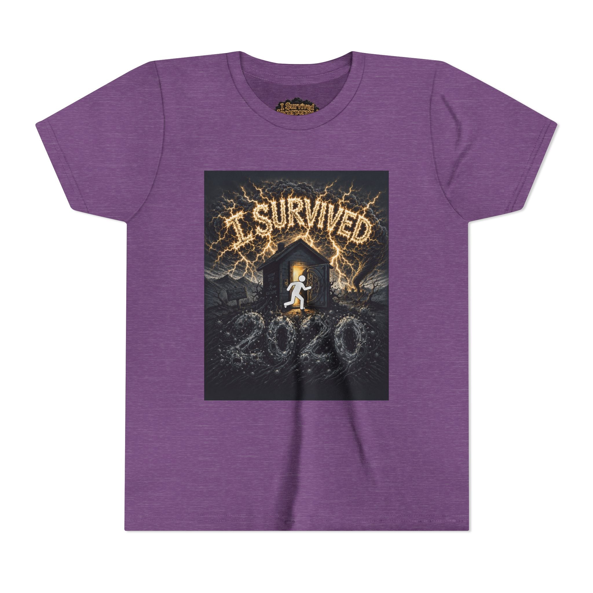 I Survived 2020 — Original PILOT Design Youth Short Sleeve Tee