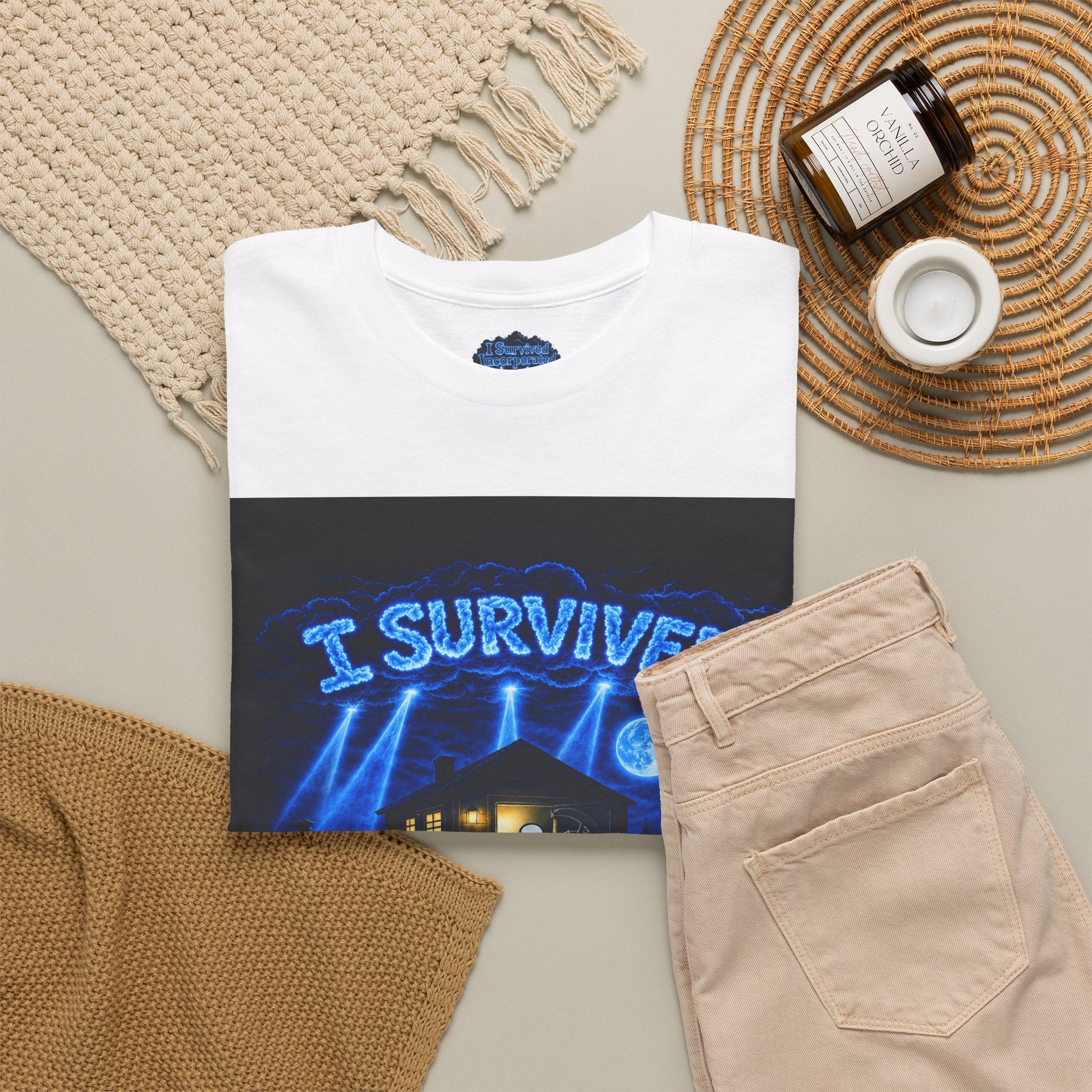 Copy of  I Survived 2020 — S3:E1 "Quarantine" | Lockdown Edition Documentary Unisex Heavy Cotton Tee