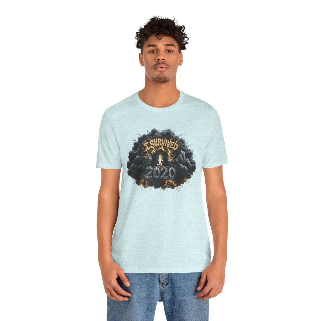 I Survived 2020 — Director's Cut Original Design Teaser Tee | Season 1 Premiere Drop Unisex Jersey Short Sleeve Tee