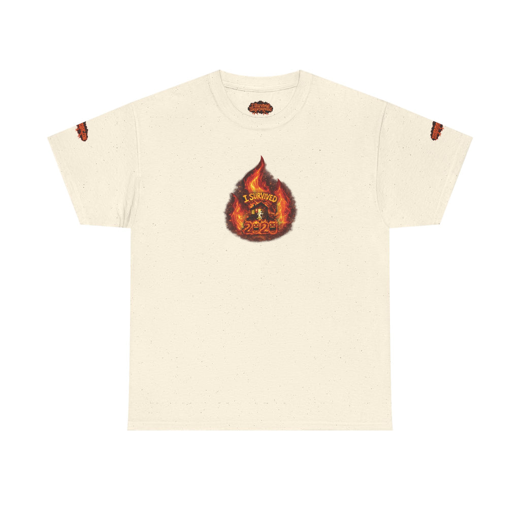 I Survived 2020 — WILDFIRES S2:E1: Director's Cut Special Edition "Berry Creek" Memorial Unisex Heavy Cotton Tee