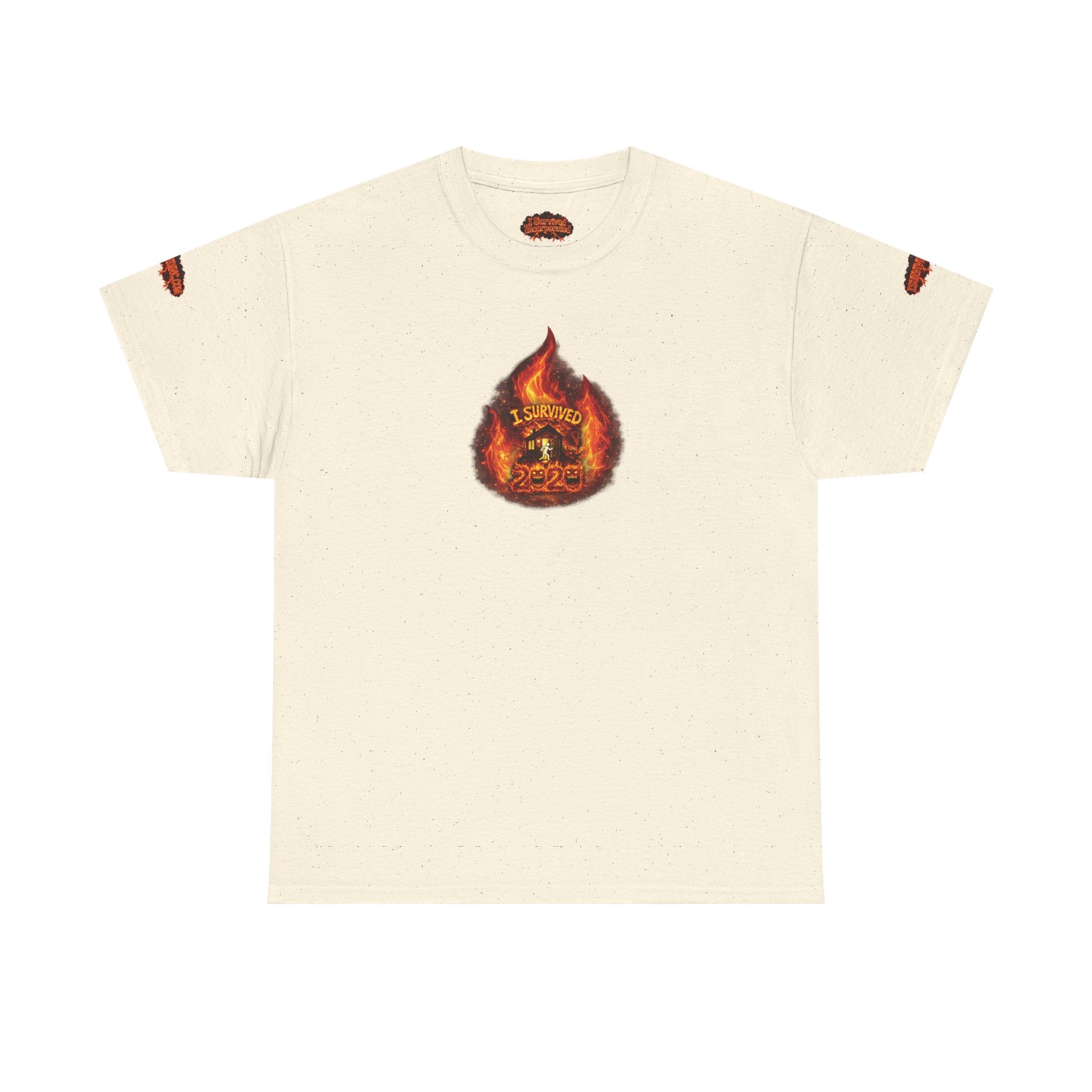I Survived 2020 — WILDFIRES S2:E1: Director's Cut Special Edition "Berry Creek" Memorial Unisex Heavy Cotton Tee
