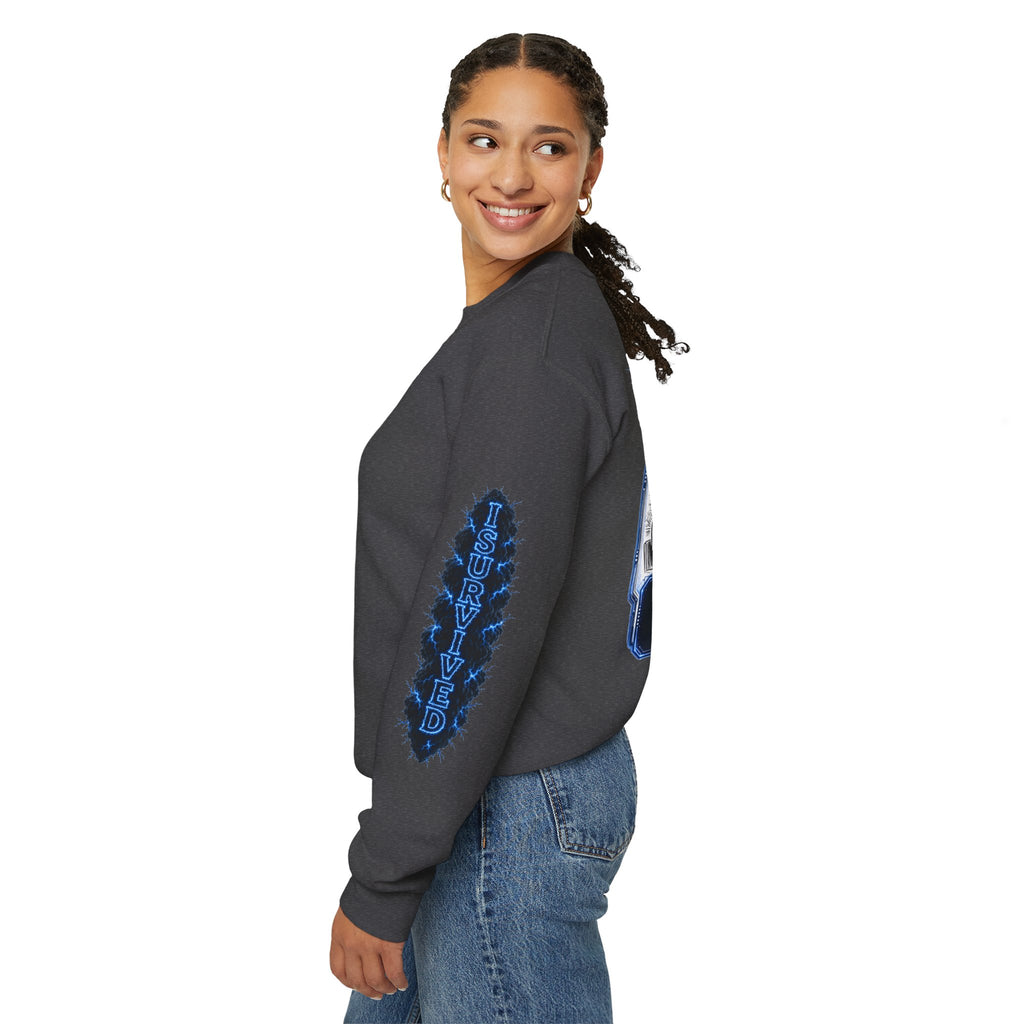 I Survived 2020 — LOCKDOWN S3:E2: Director's Cut Special Edition "Dating Under Lockdown" Unisex Heavy Blend™ Crewneck Sweatshirt