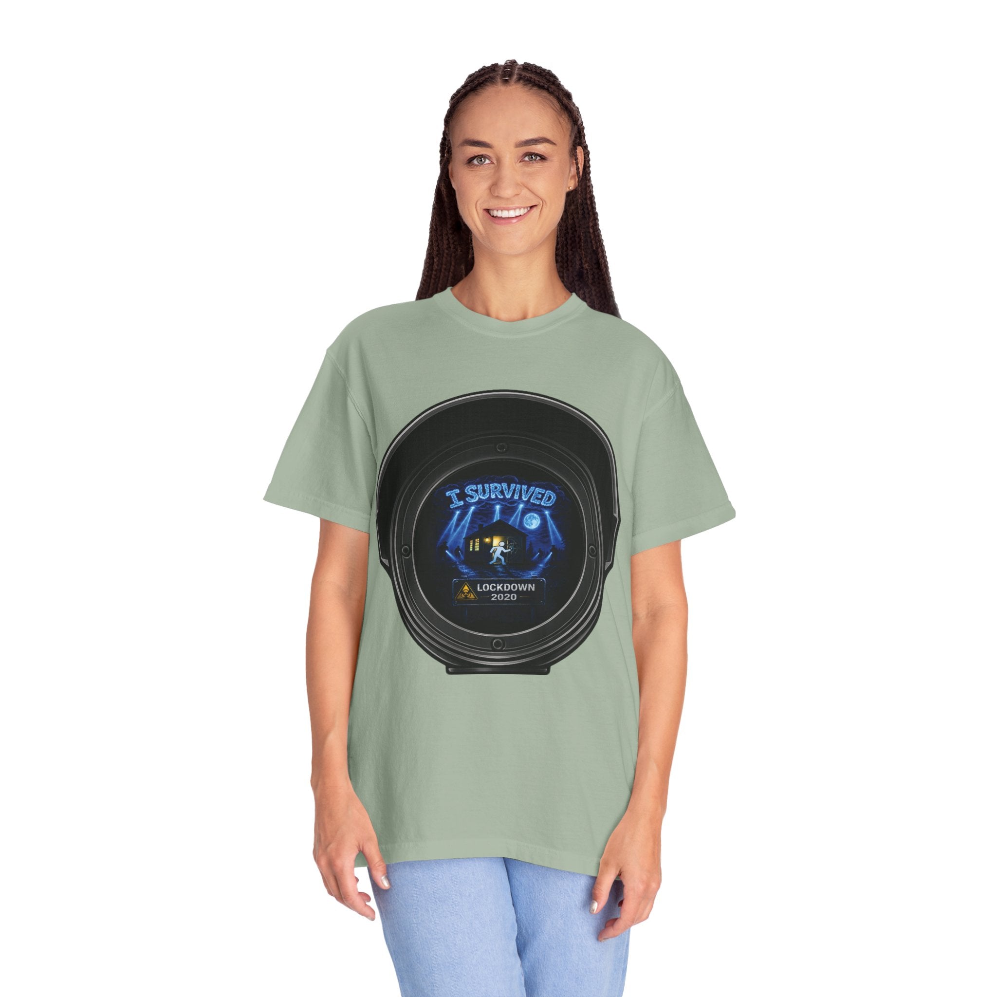 I Survived 2020 — Director's Cut S3:E2 "Dating Under Lockdown" | Lockdown Edition Documentary Unisex Garment-Dyed T-shirt