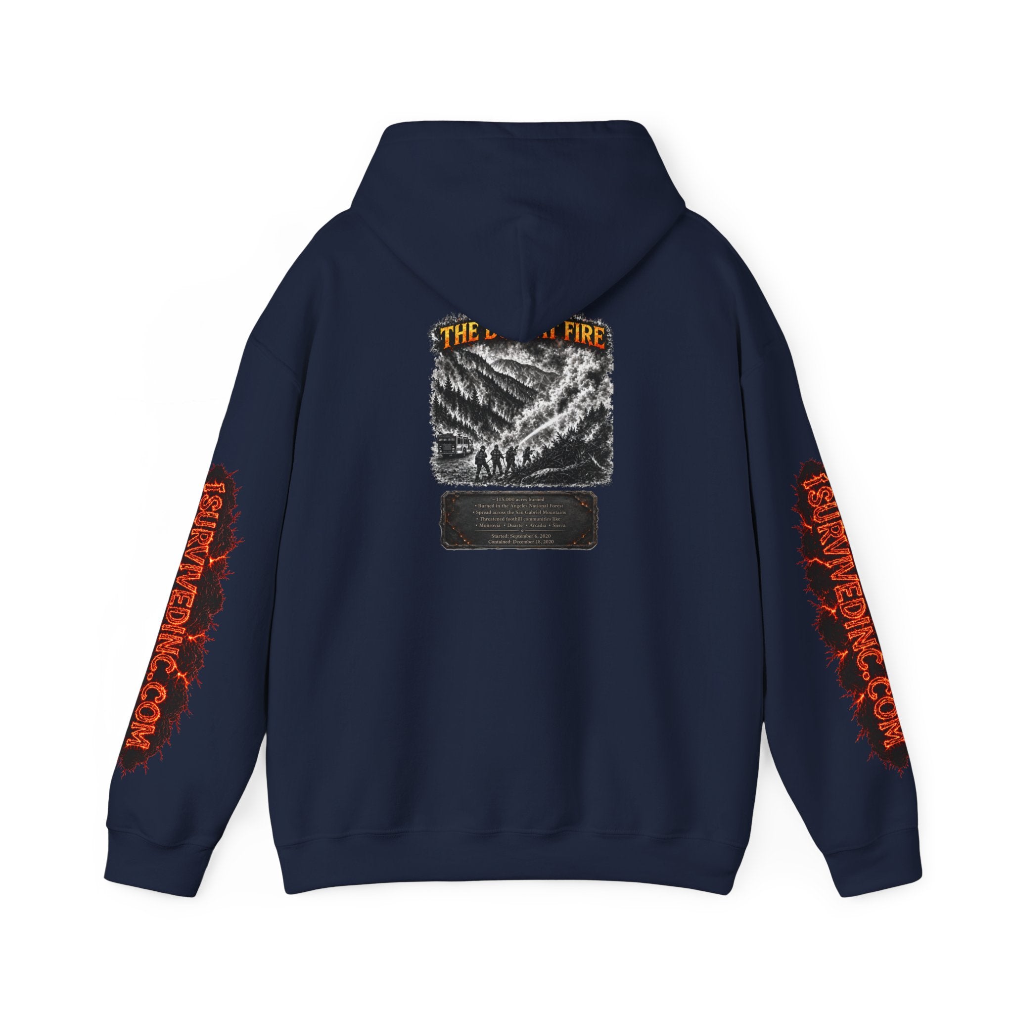 I Survived 2020 — WILDFIRES S2:E2: "The Bobcat Fire" Memorial Hoodie