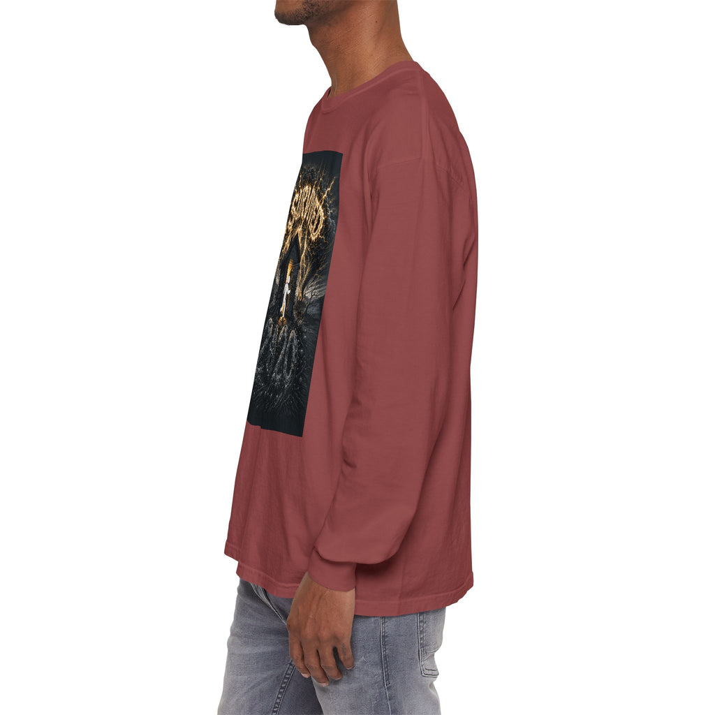 I Survived 2020 — Original PILOT Design Unisex Garment-Dyed Long Sleeve Tee