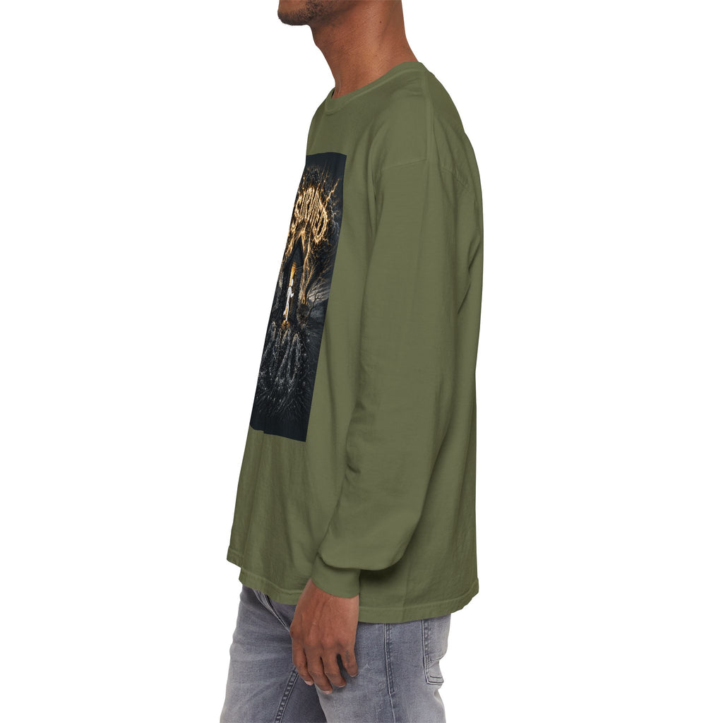 I Survived 2020 — Original PILOT Design Unisex Garment-Dyed Long Sleeve Tee