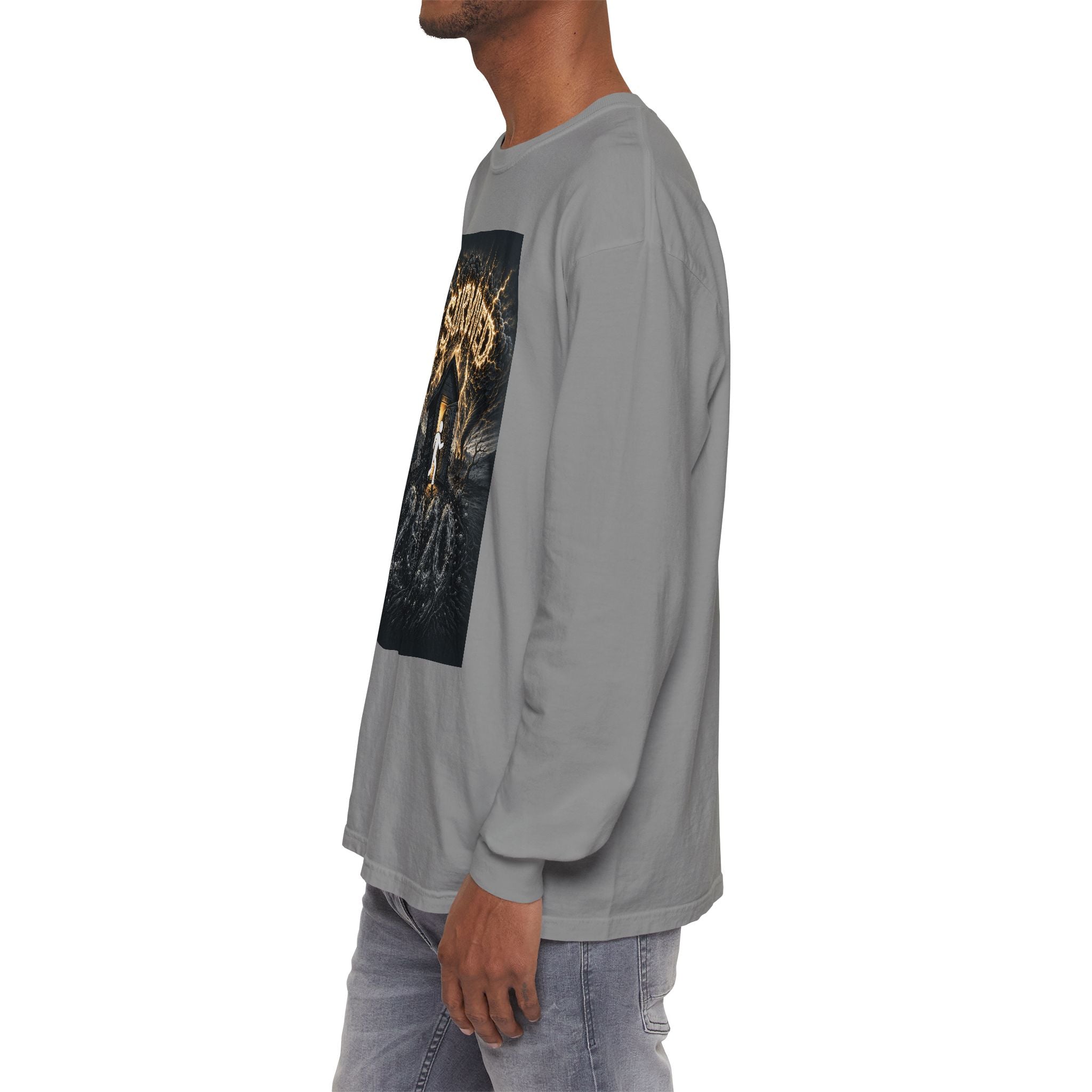 I Survived 2020 — Original PILOT Design Unisex Garment-Dyed Long Sleeve Tee