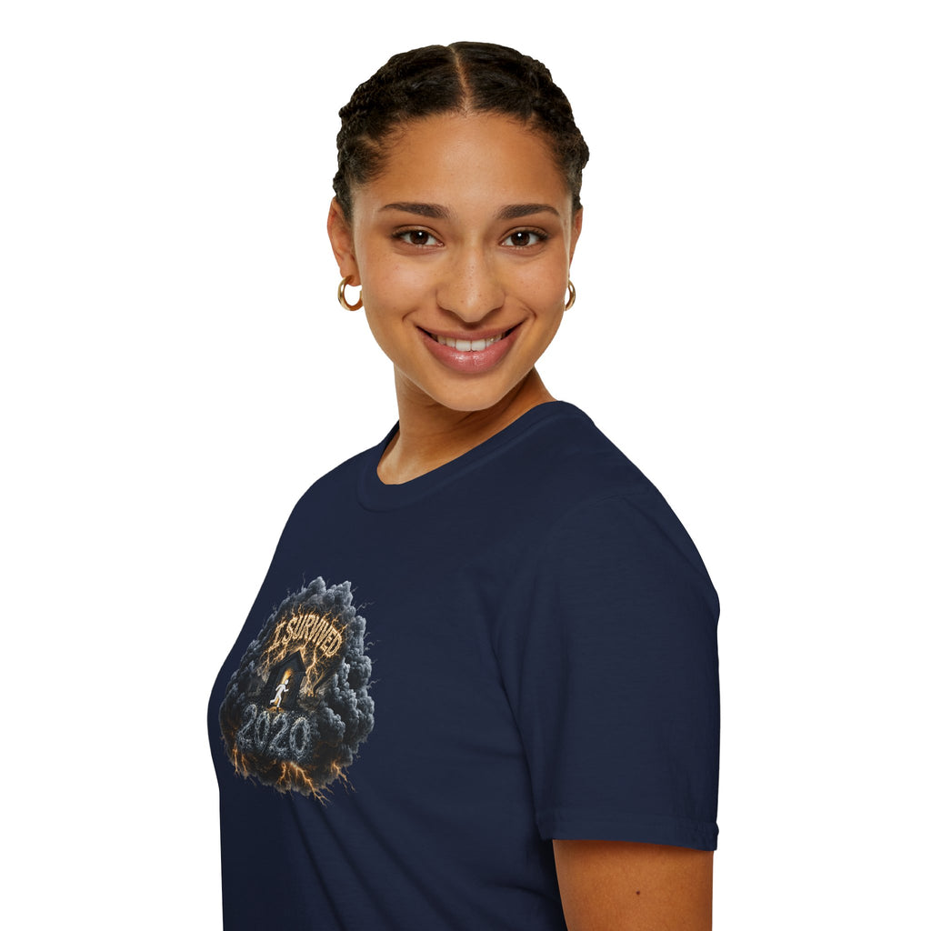 I Survived 2020 —  Original PILOT Design: Director's Cut Unisex Softstyle T-Shirt