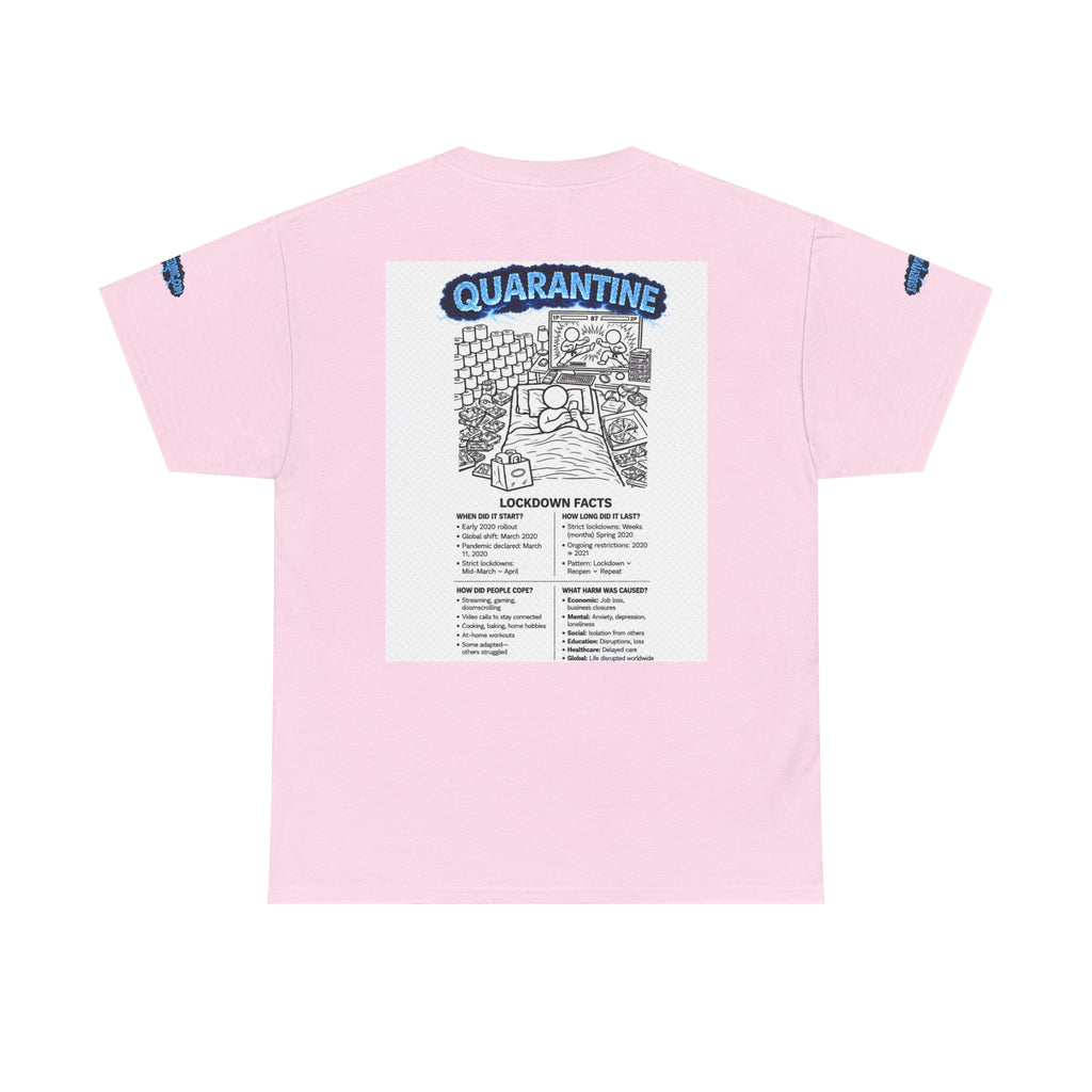 I Survived 2020 — Director's Cut S3:E1 "Quarantine" | Lockdown Edition Documentary Unisex Heavy Cotton Tee (SPECIAL EDITION)