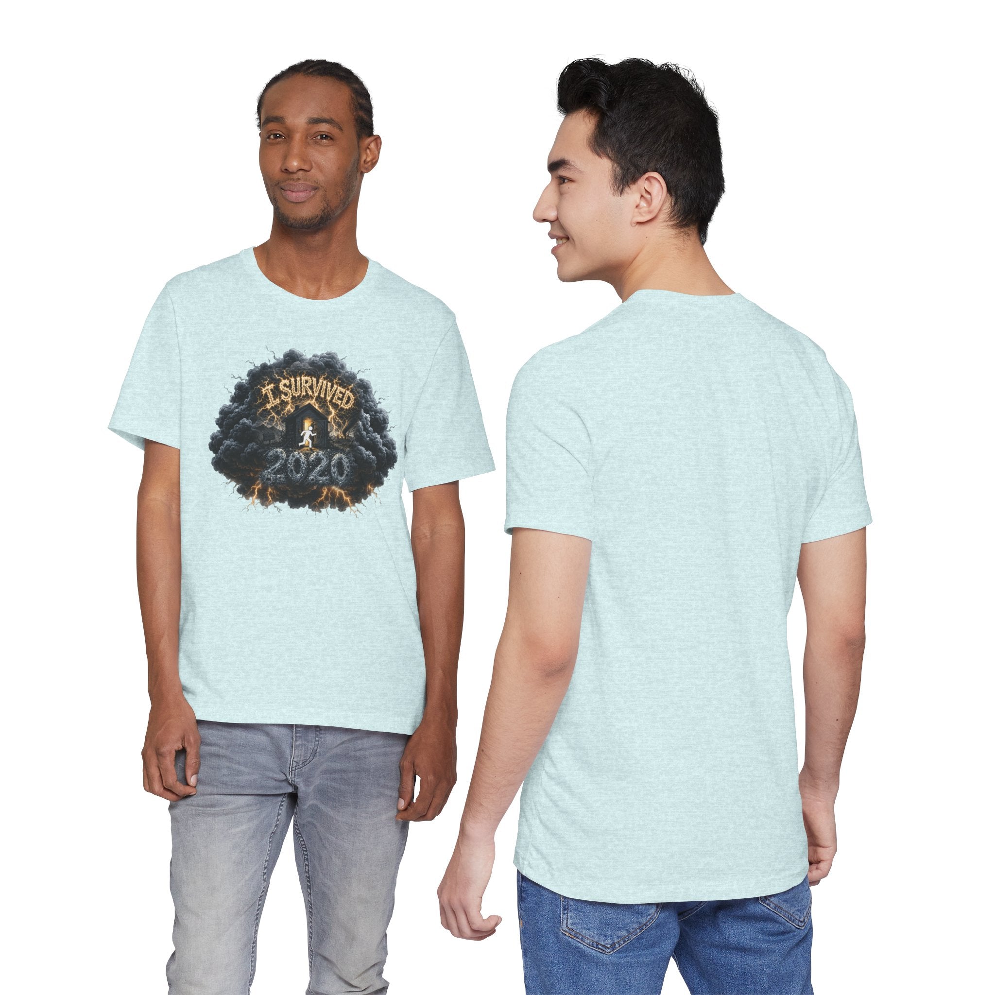 I Survived 2020 — Director's Cut Original Design Teaser Tee | Season 1 Premiere Drop Unisex Jersey Short Sleeve Tee