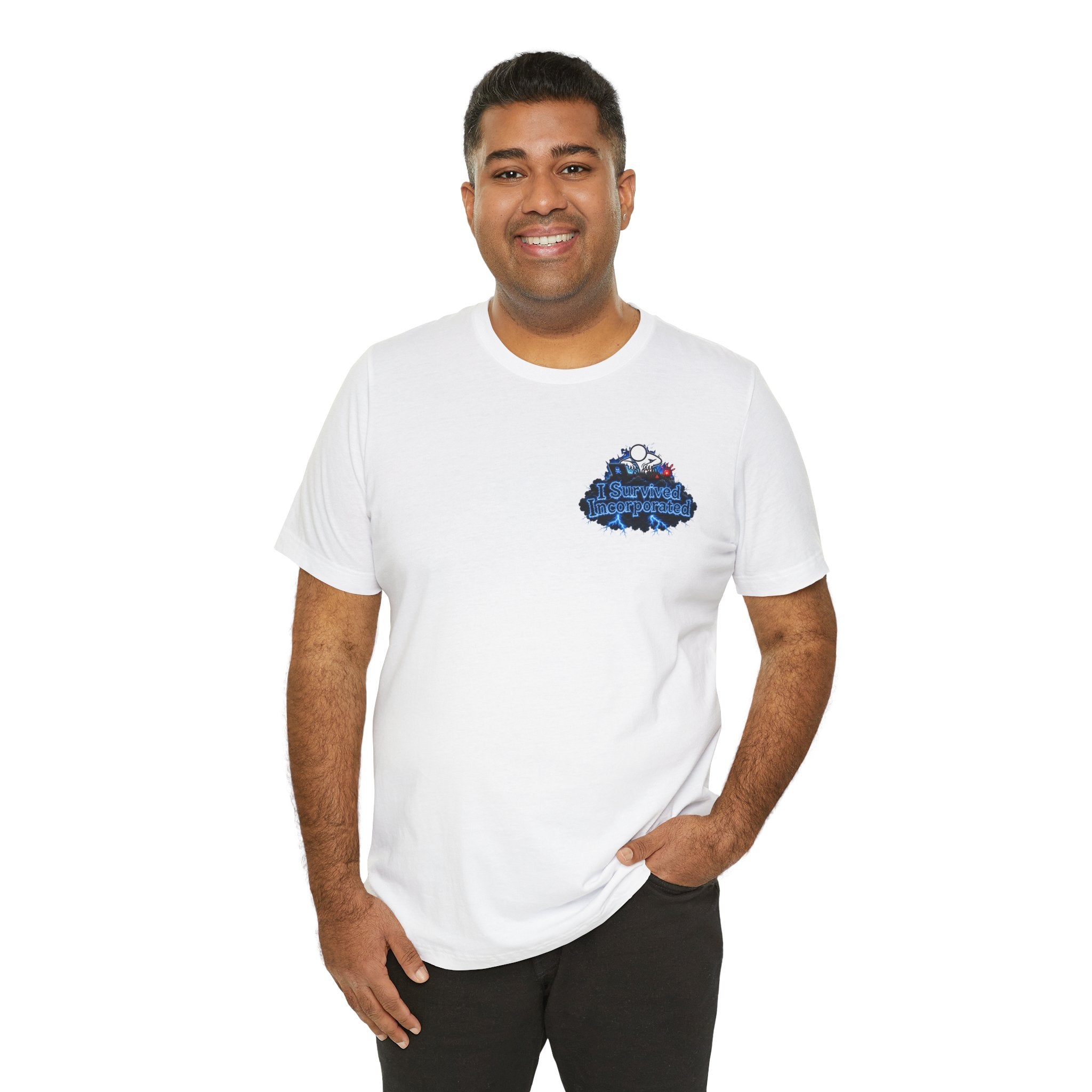 I Survived 2020 — "Please Stand By" Test Pattern Tee Lockdown Summer Exclusive Unisex Jersey Short Sleeve Tee