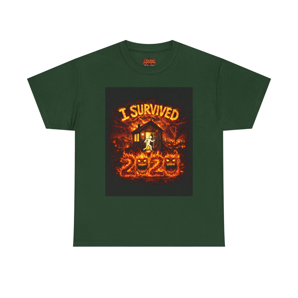 I Survived 2020 — S2:E1 "Berry Creek" | Wildfire Edition Memorial Unisex Heavy Cotton Tee