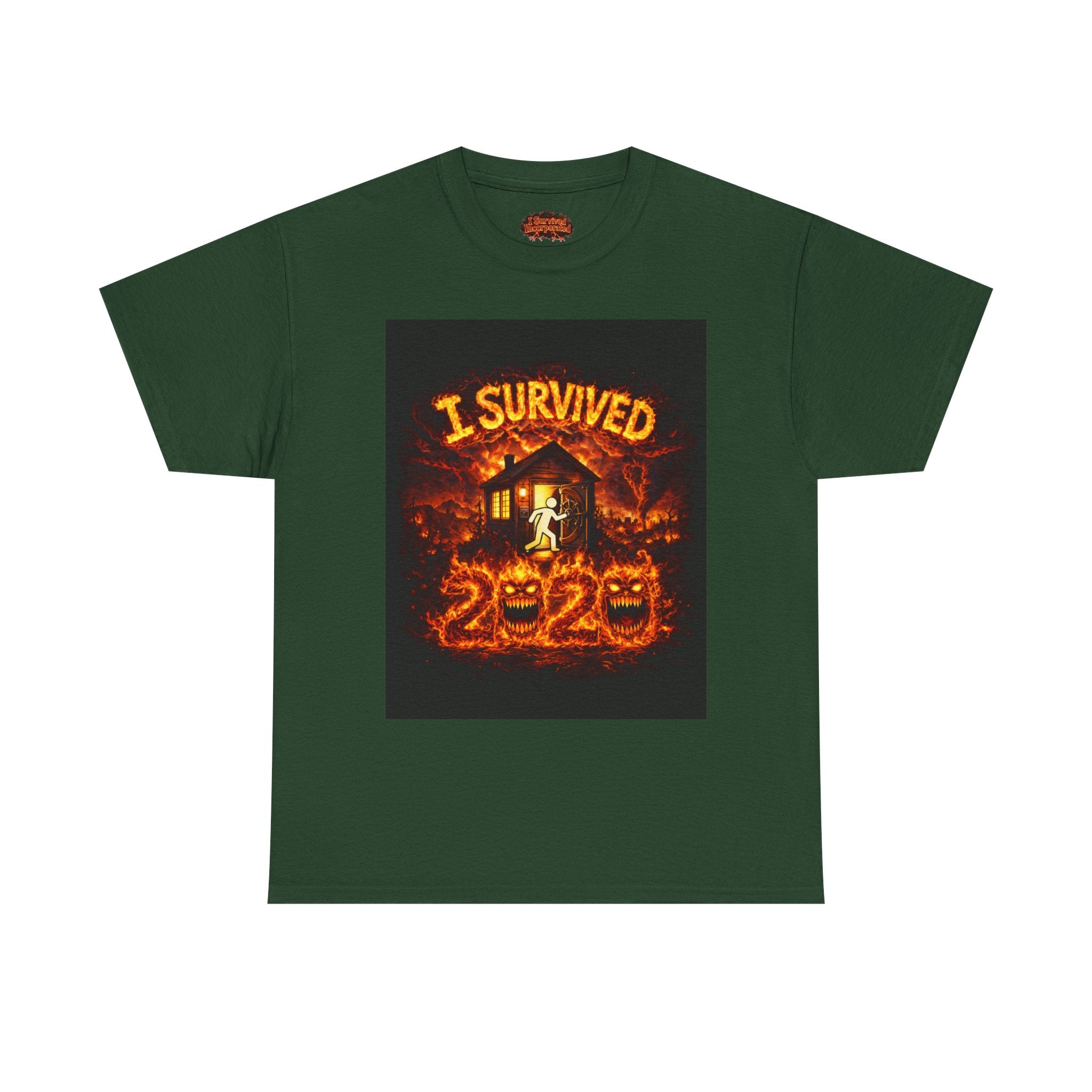 I Survived 2020 — S2:E1 "Berry Creek" | Wildfire Edition Memorial Unisex Heavy Cotton Tee