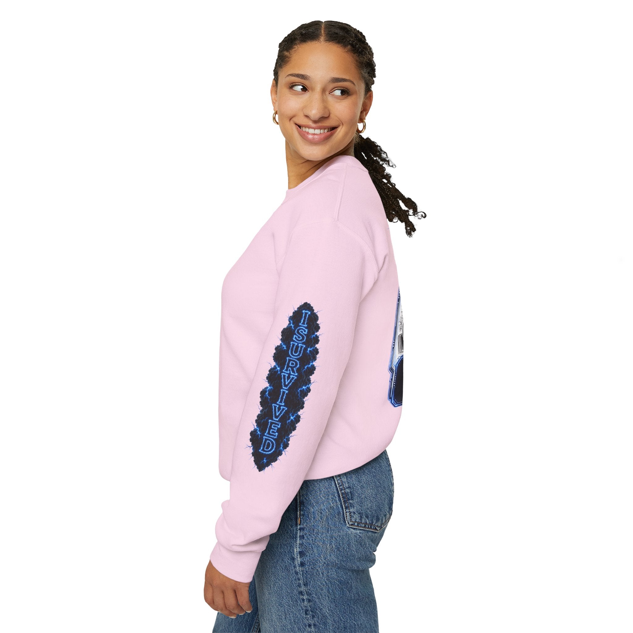 I Survived 2020 — LOCKDOWN S3:E2: Director's Cut Special Edition "Dating Under Lockdown" Unisex Heavy Blend™ Crewneck Sweatshirt