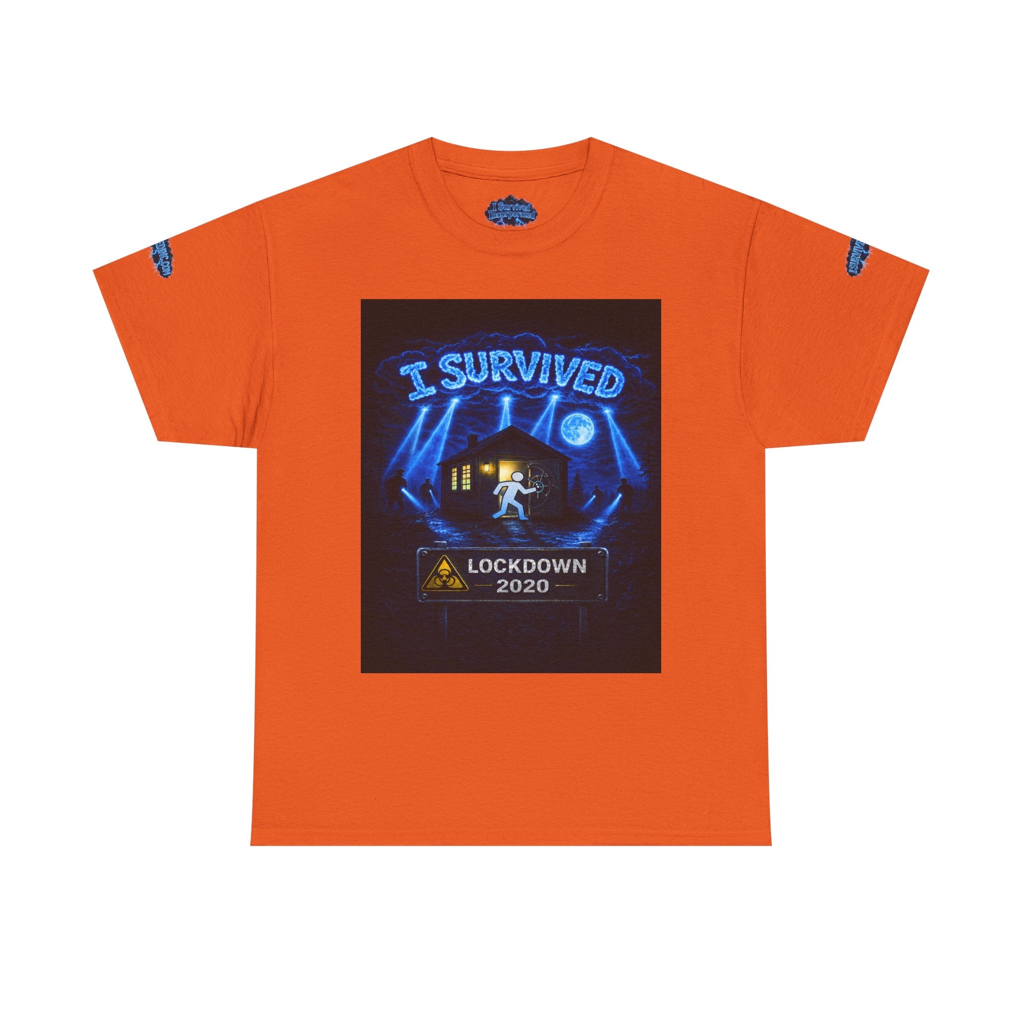 I Survived 2020 — LOCKDOWN S3:E2: Special Edition "Dating Under Lockdown" Unisex Heavy Cotton Tee
