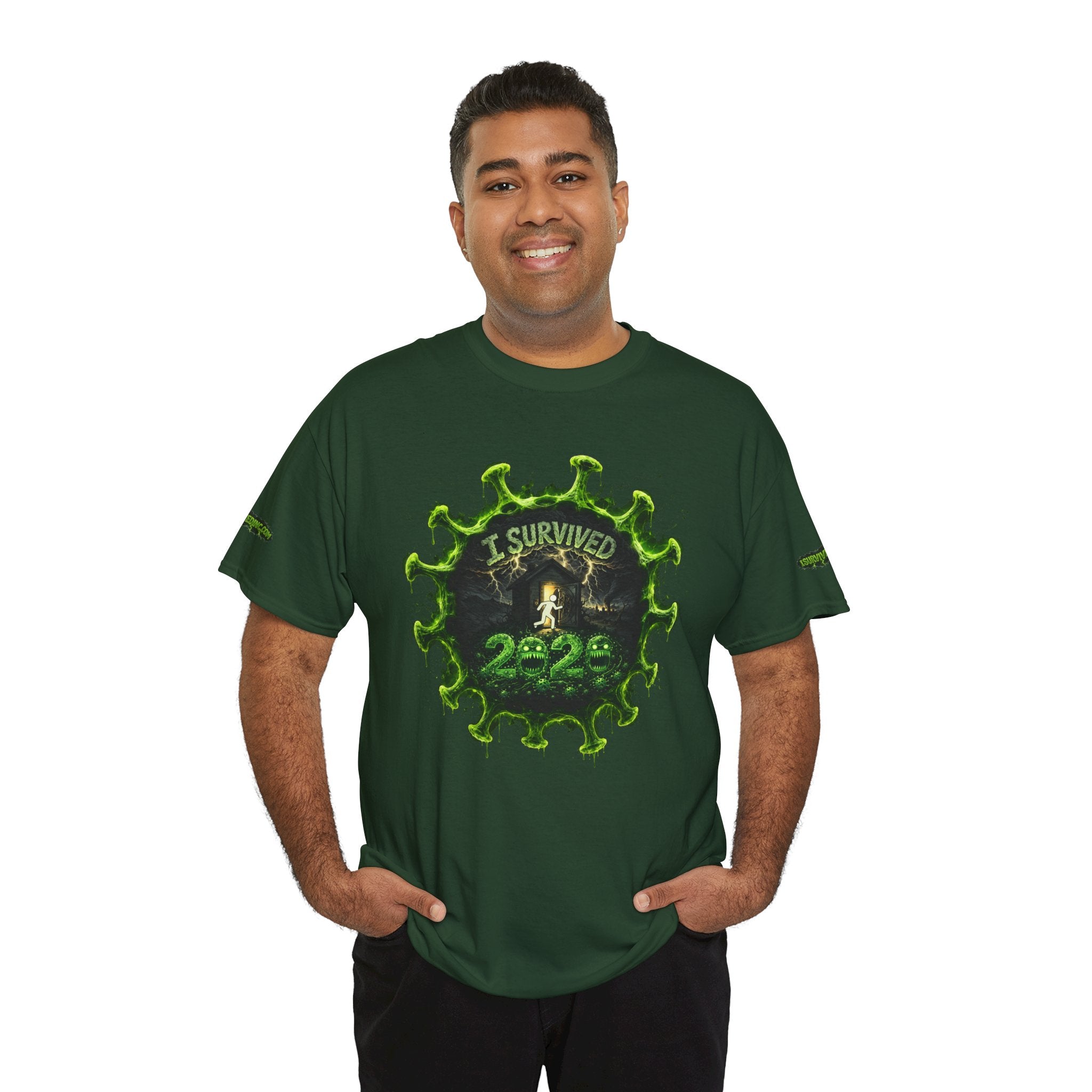 I Survived 2020 — Director's Cut S1:E1 "COVID-19: The Coronavirus" | Pandemic Edition Tee Unisex Garment-Dyed T-shirt (SPECIAL EDITION)
