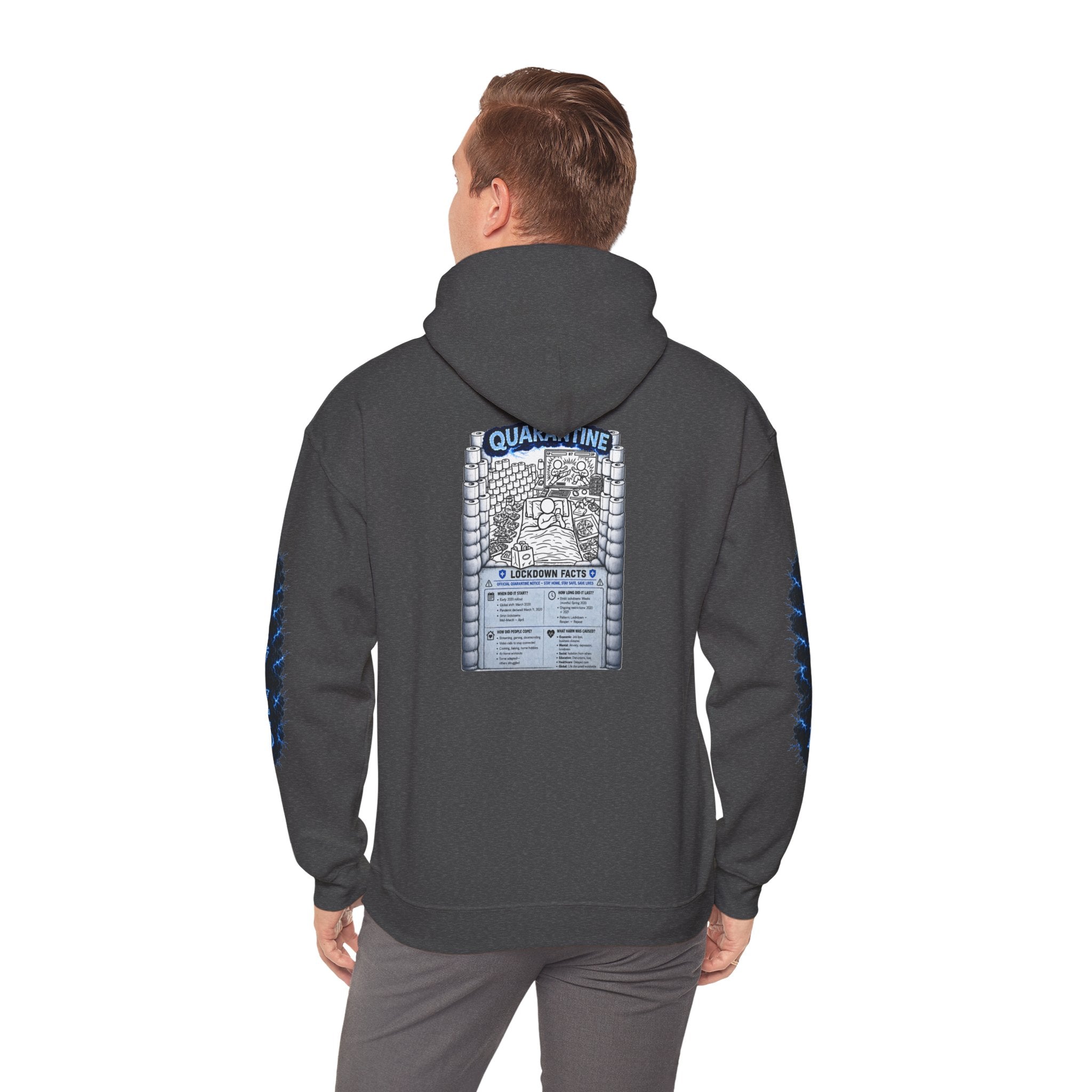 I Survived 2020 — Director's Cut S3:E1 "Quarantine" | Lockdown Edition Documentary Hoodie Sweatshirt