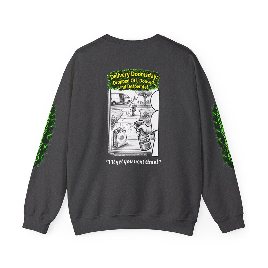 I Survived 2020 — PANDEMIC S1:E5: Director's Cut "Delivery Doomsday" Unisex Heavy Blend™ Crewneck Sweatshirt