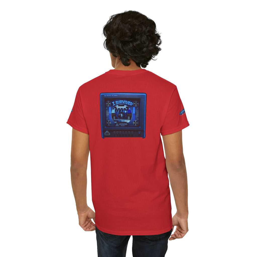 I Survived 2020 — "Please Stand By" Test Pattern Tee Lockdown Special Edition Summer Exclusive Unisex Heavy Cotton Tee