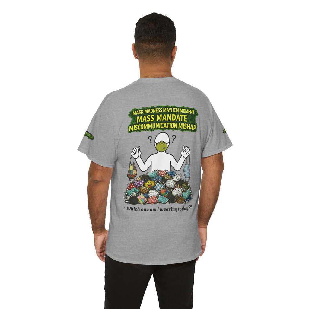 I Survived 2020 — PANDEMIC S1:E4: Special Edition "Mask Madness" Unisex Heavy Cotton Tee