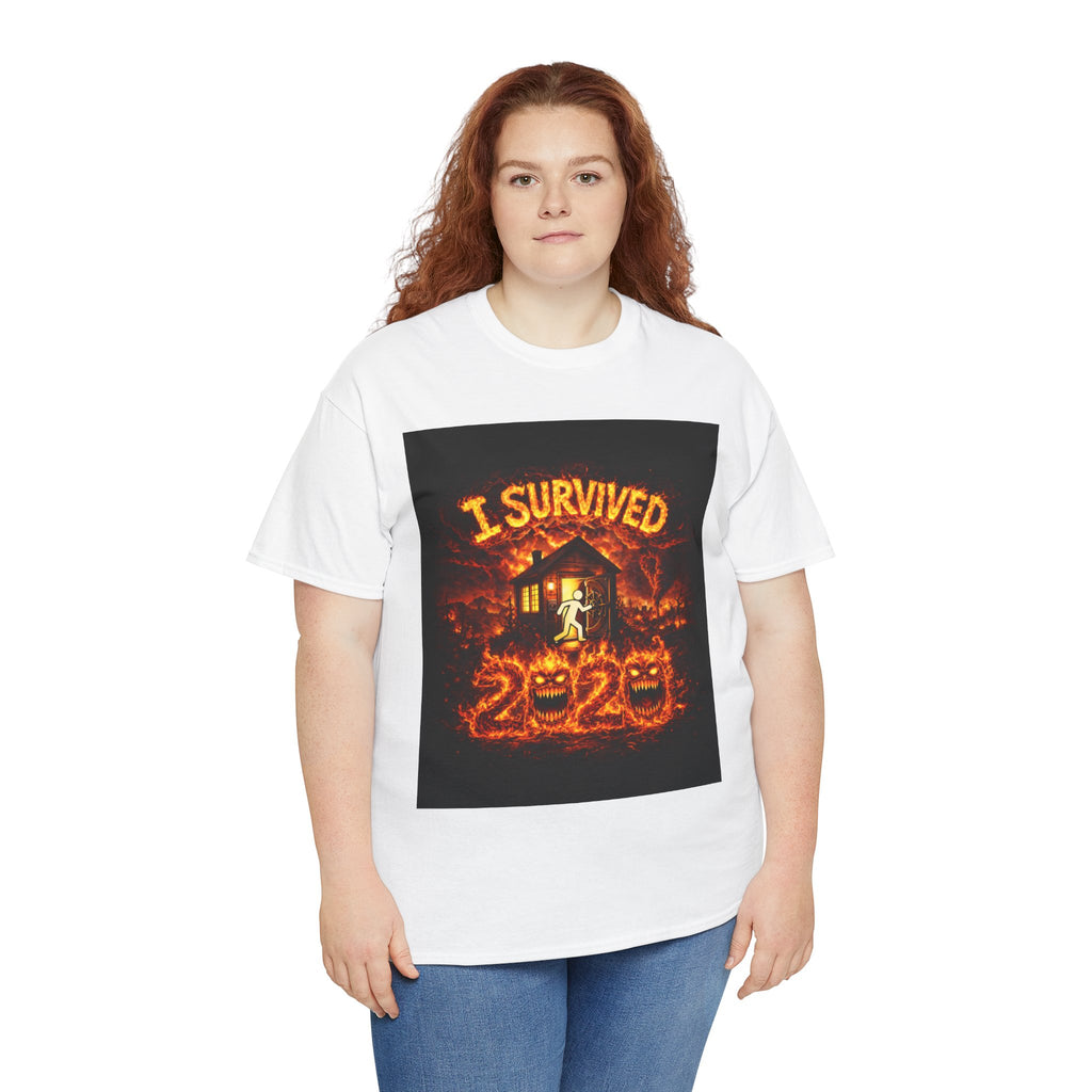 I Survived 2020 — S2:E3 "The California Wildfires" | Wildfire Edition Memorial Unisex Heavy Cotton Tee